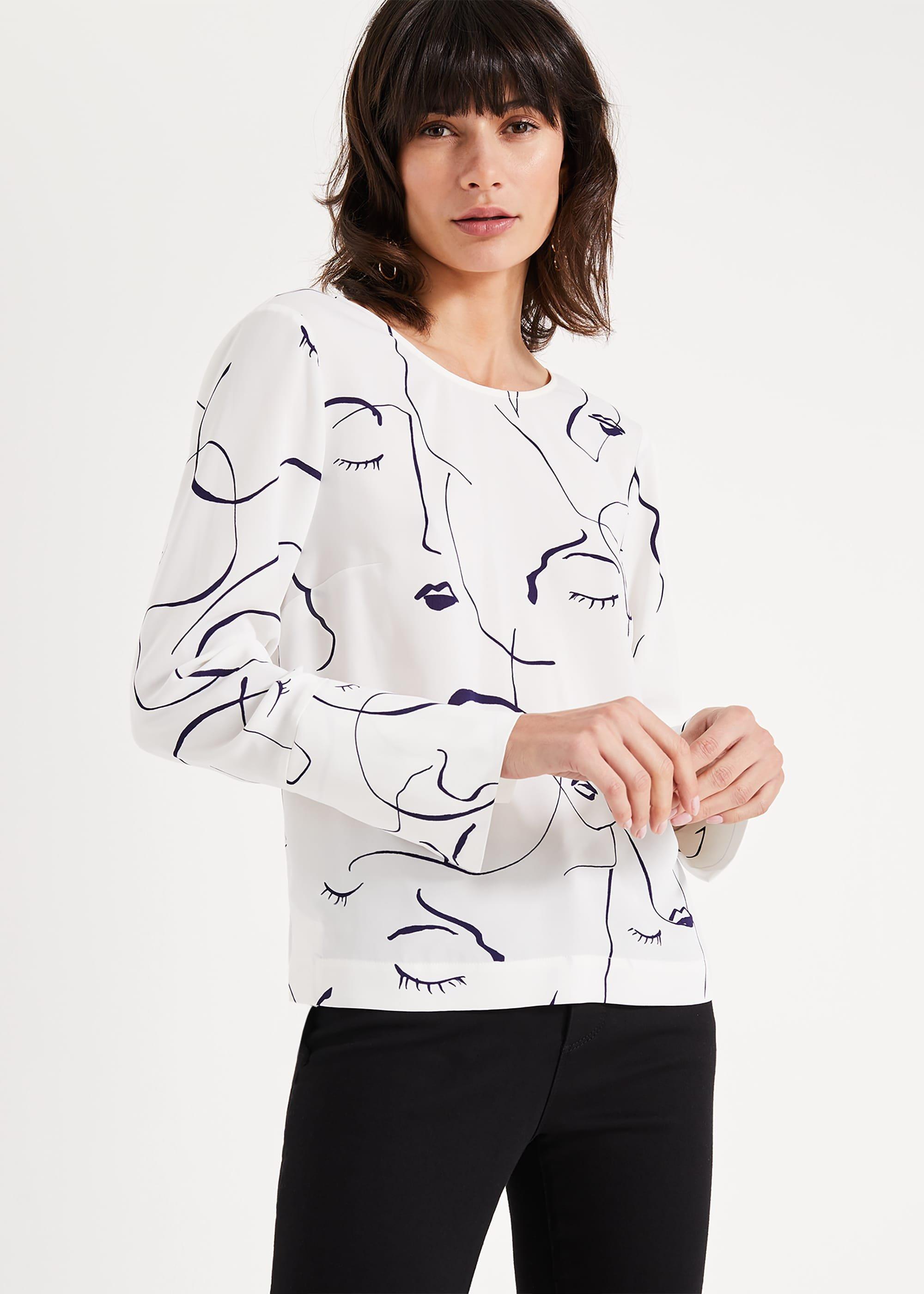 Visage Printed Blouse