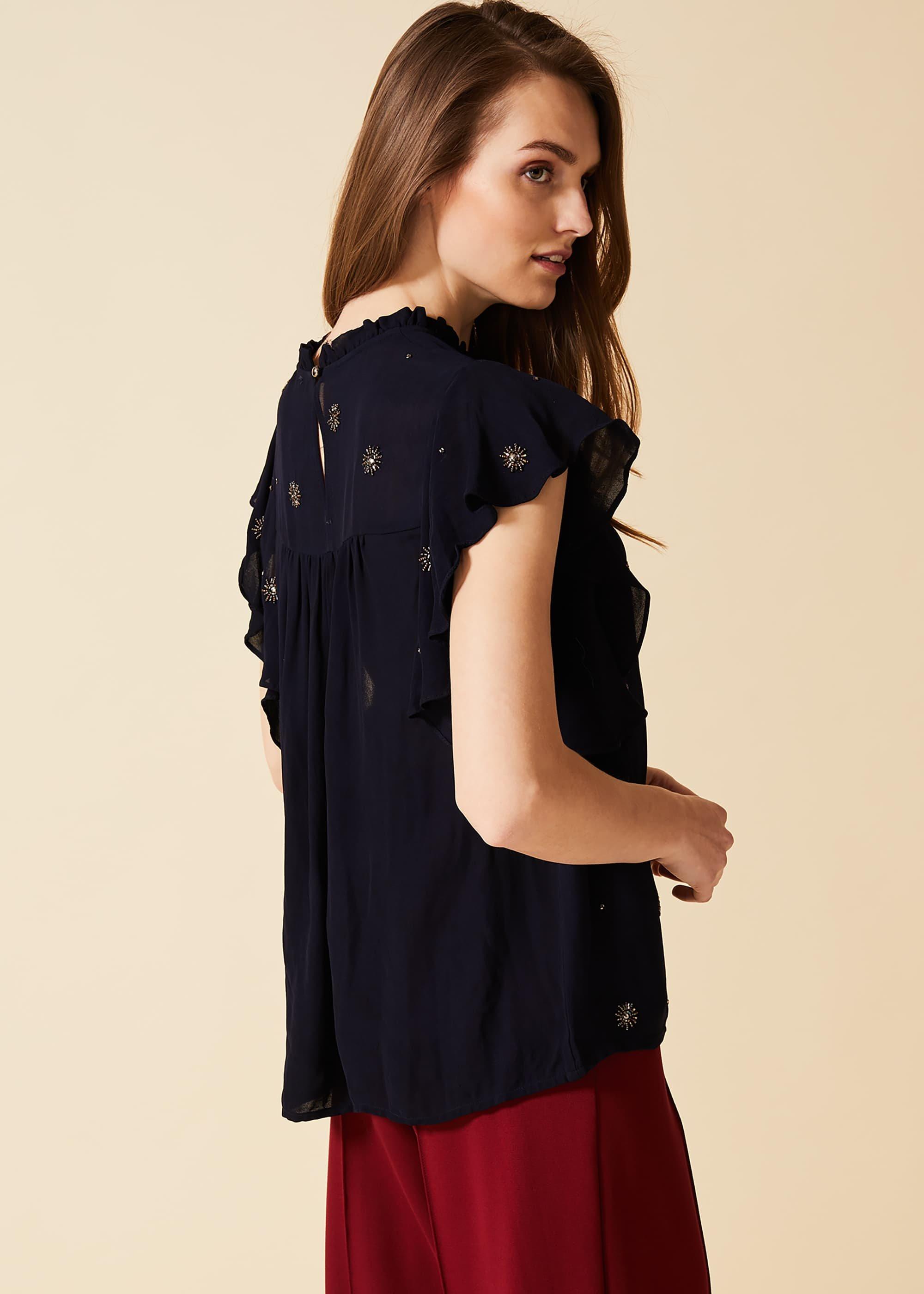 Marcie Embellished Blouse