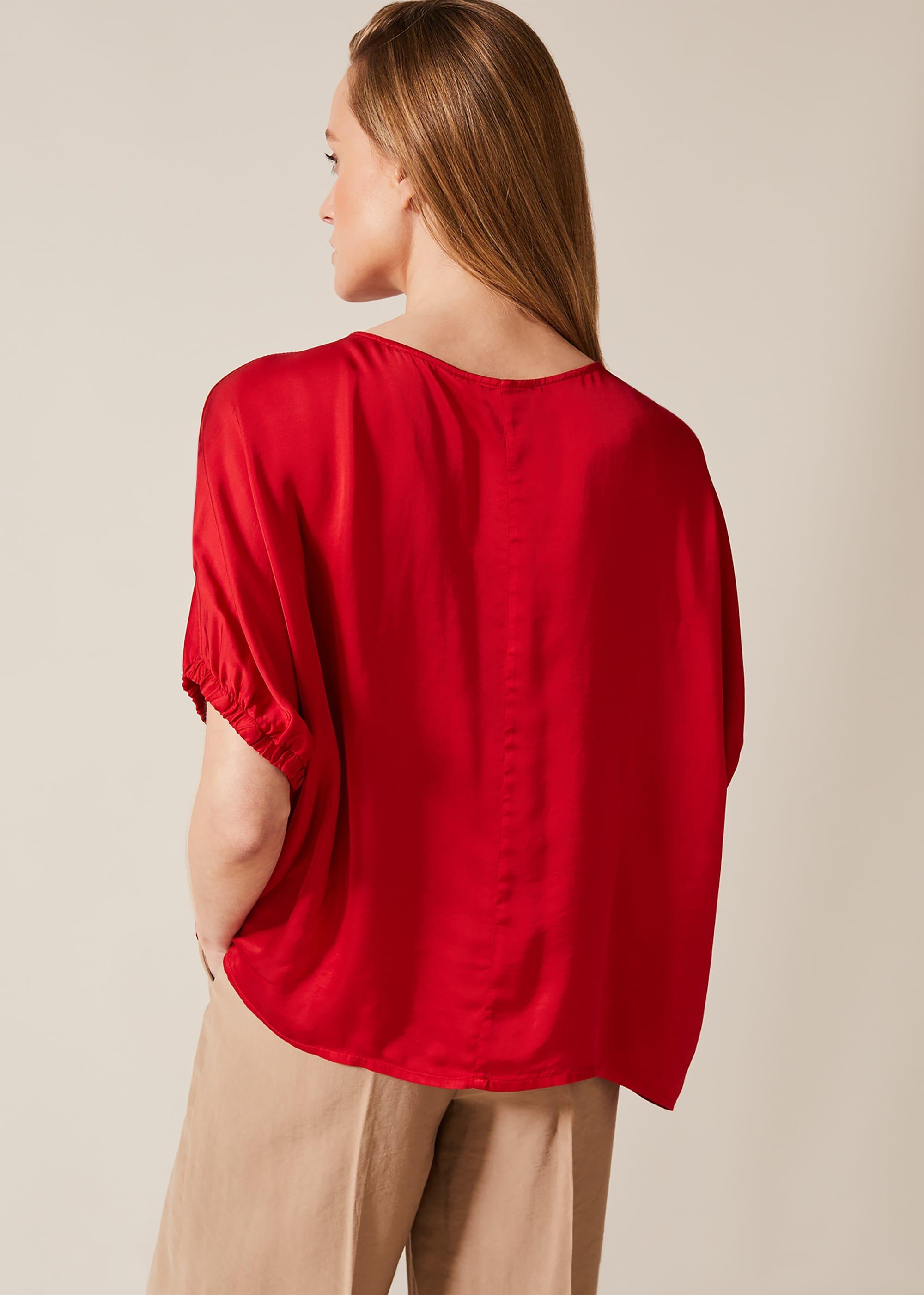 Jae Satin Blouse