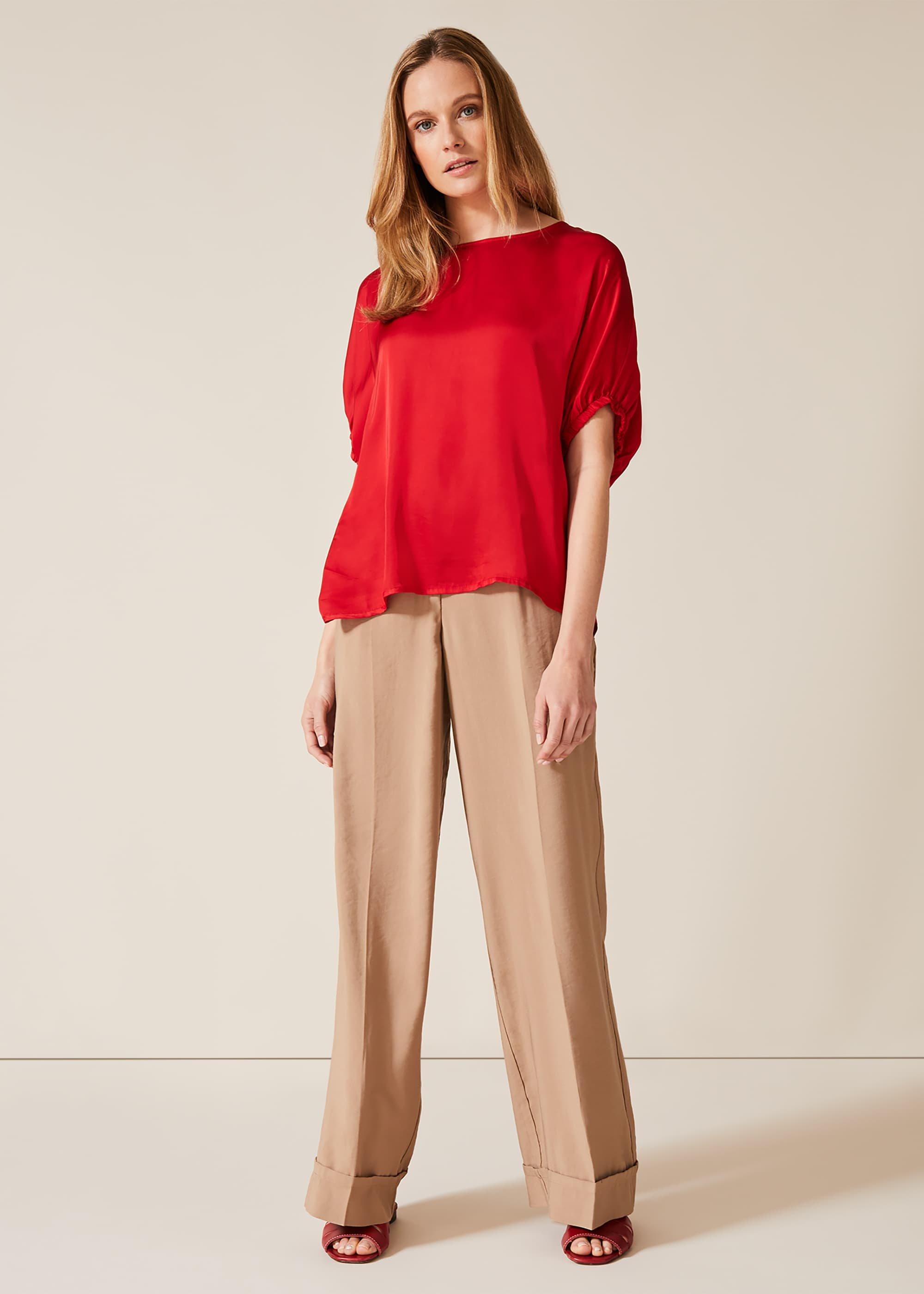 Jae Satin Blouse