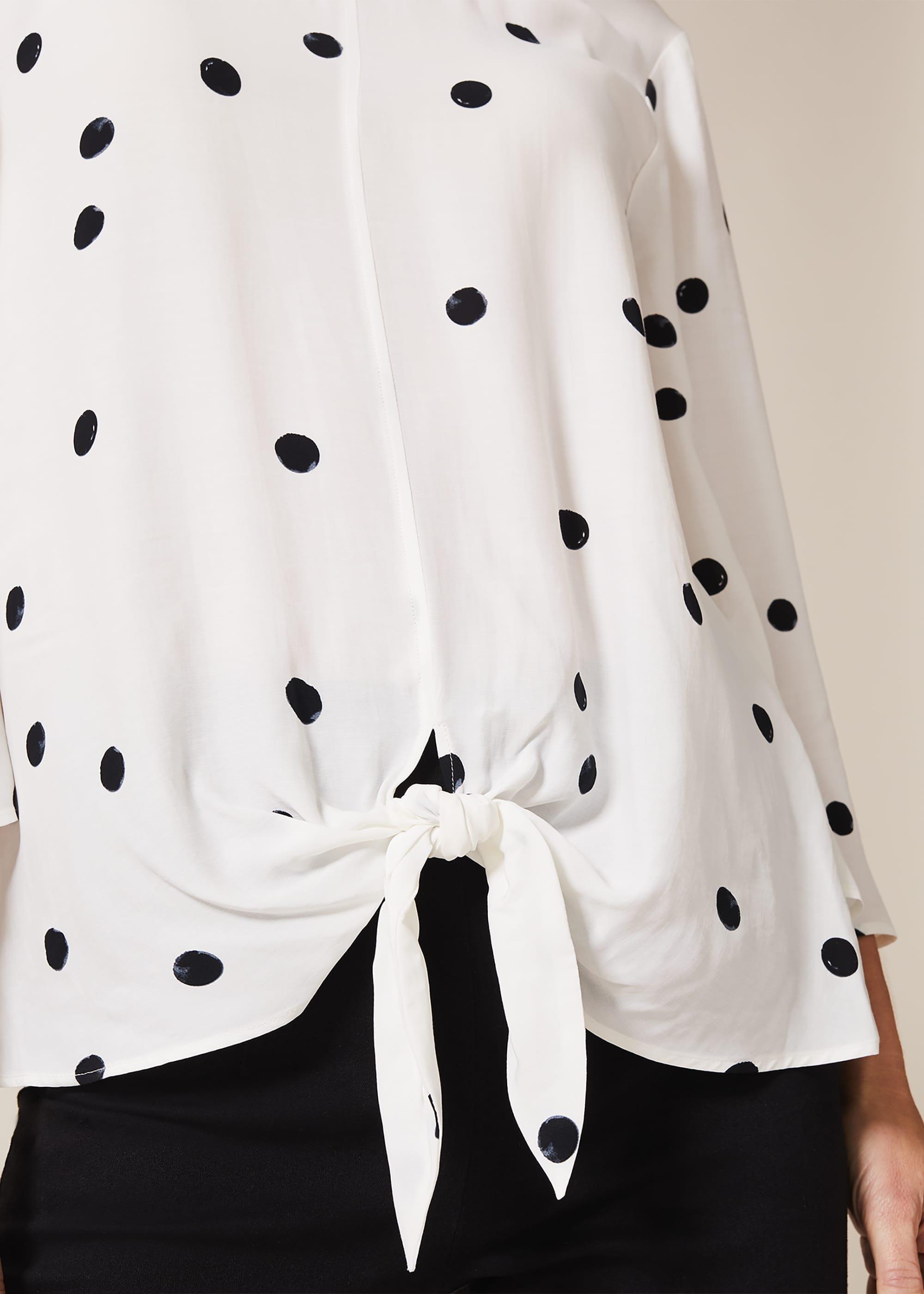 Daniella Spot Blouse