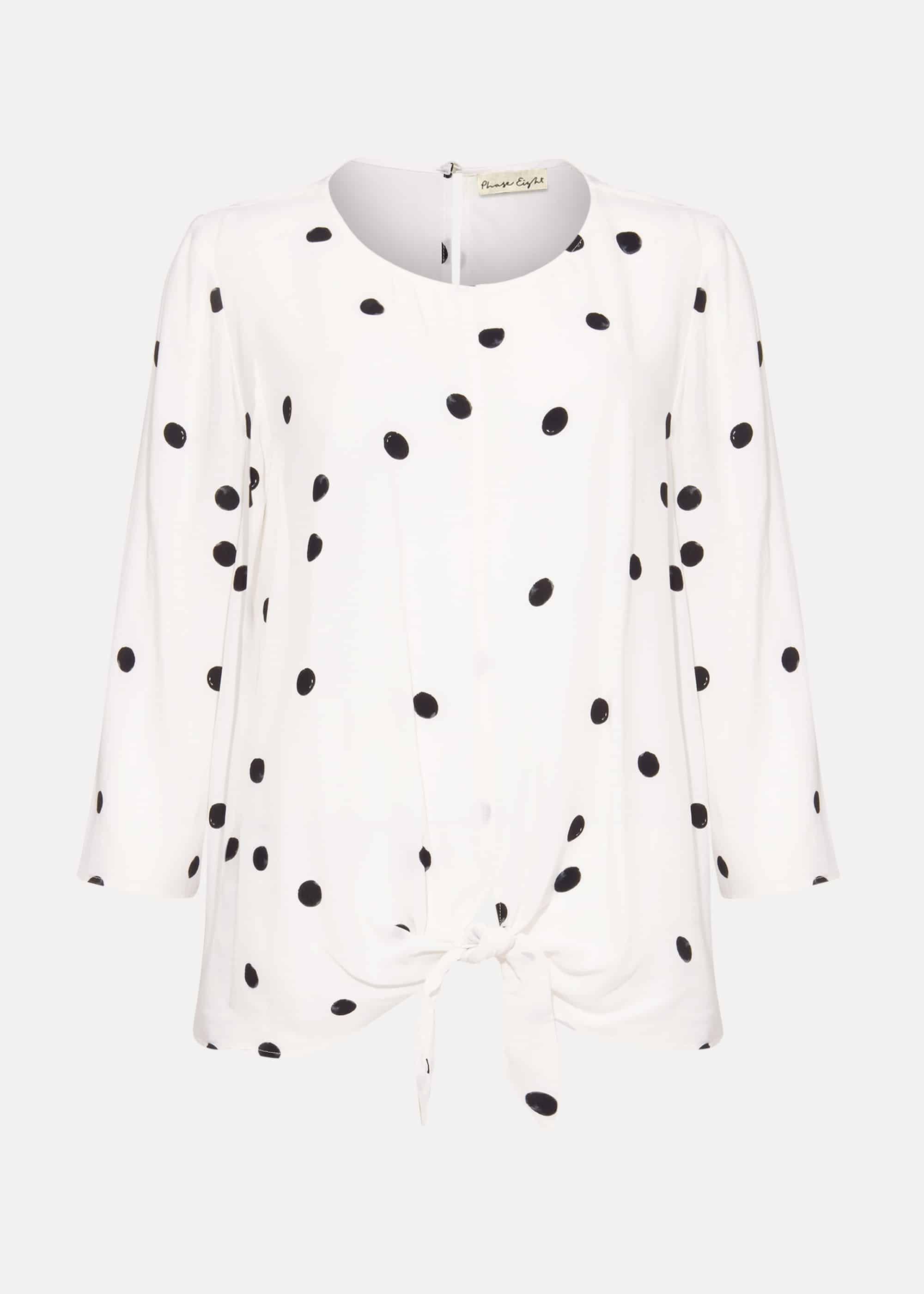 Daniella Spot Blouse