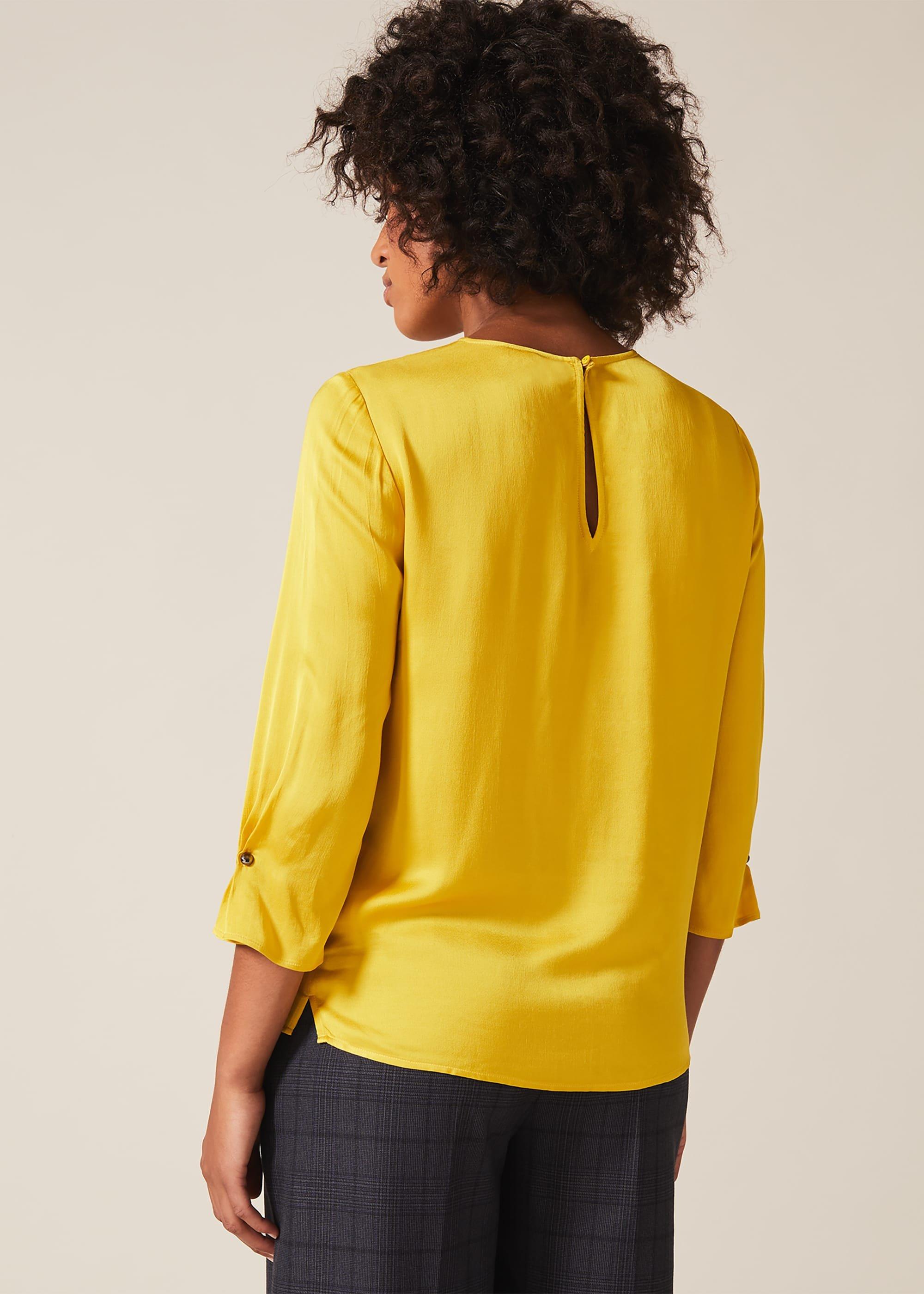 Bettie-Maya Cuff Blouse