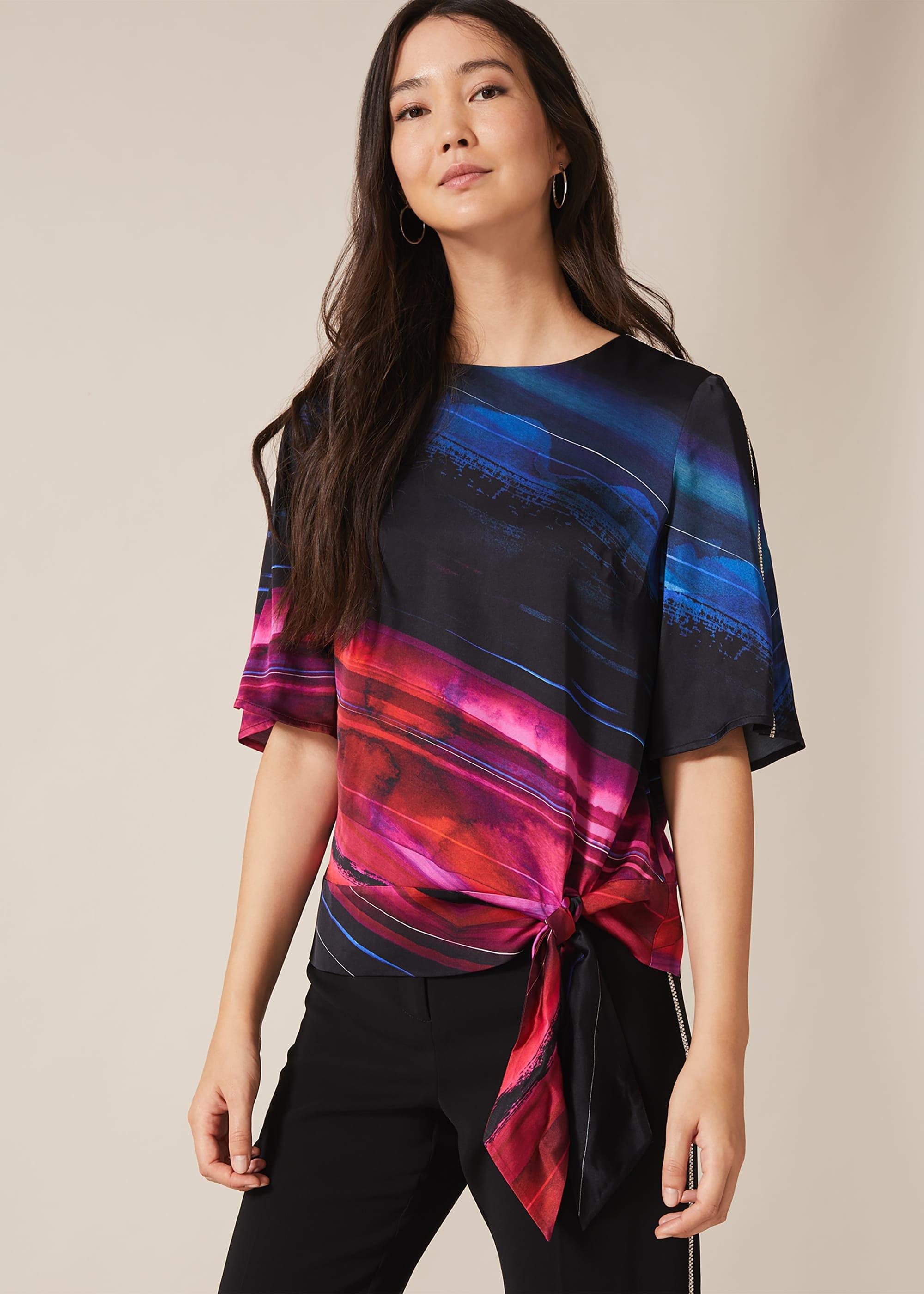 Sena Diamante Print Blouse