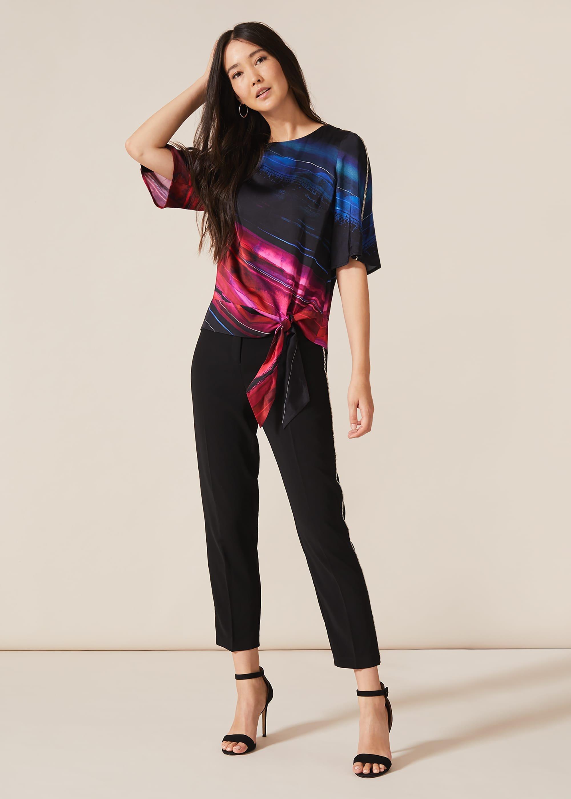 Sena Diamante Print Blouse