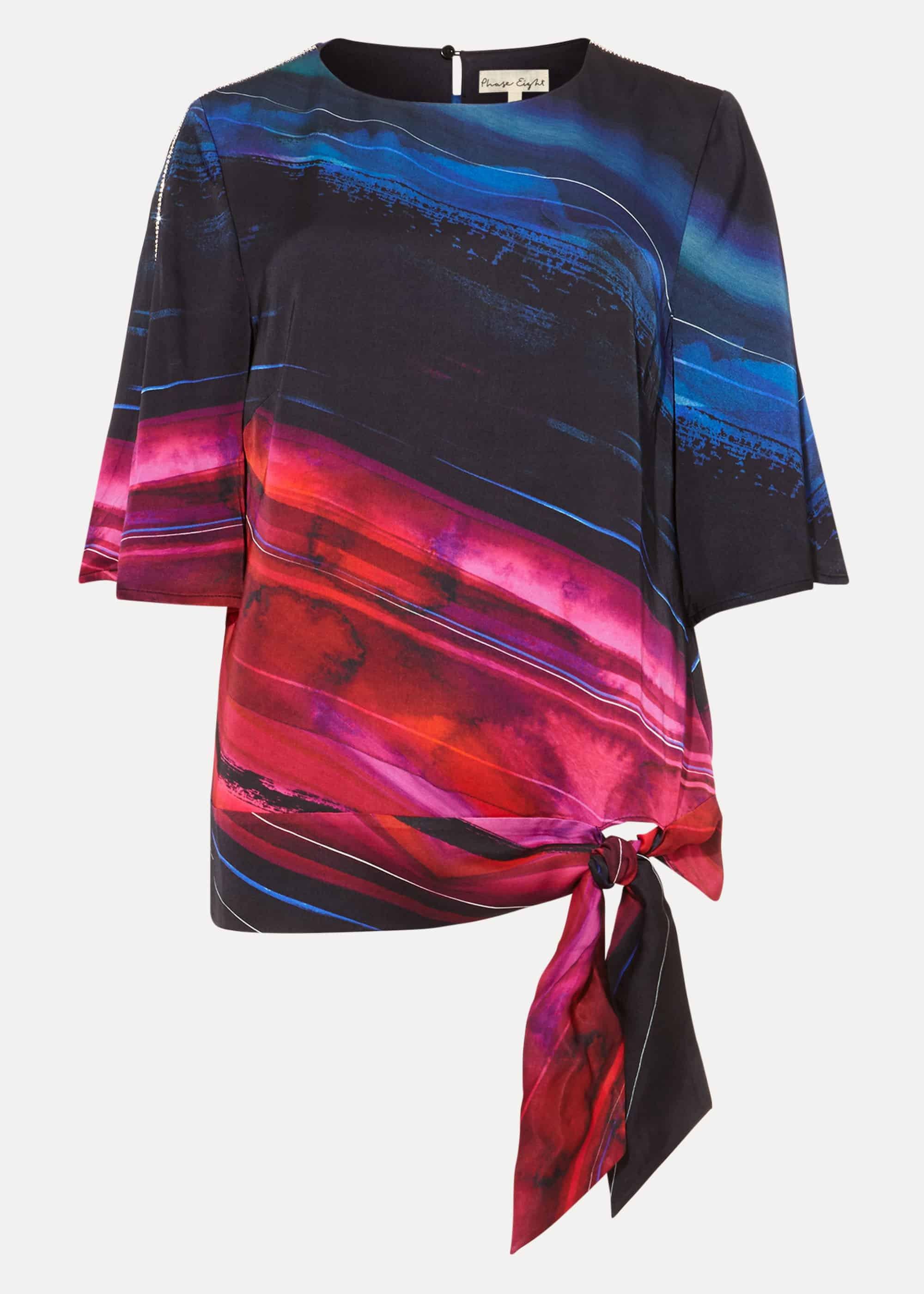 Sena Diamante Print Blouse