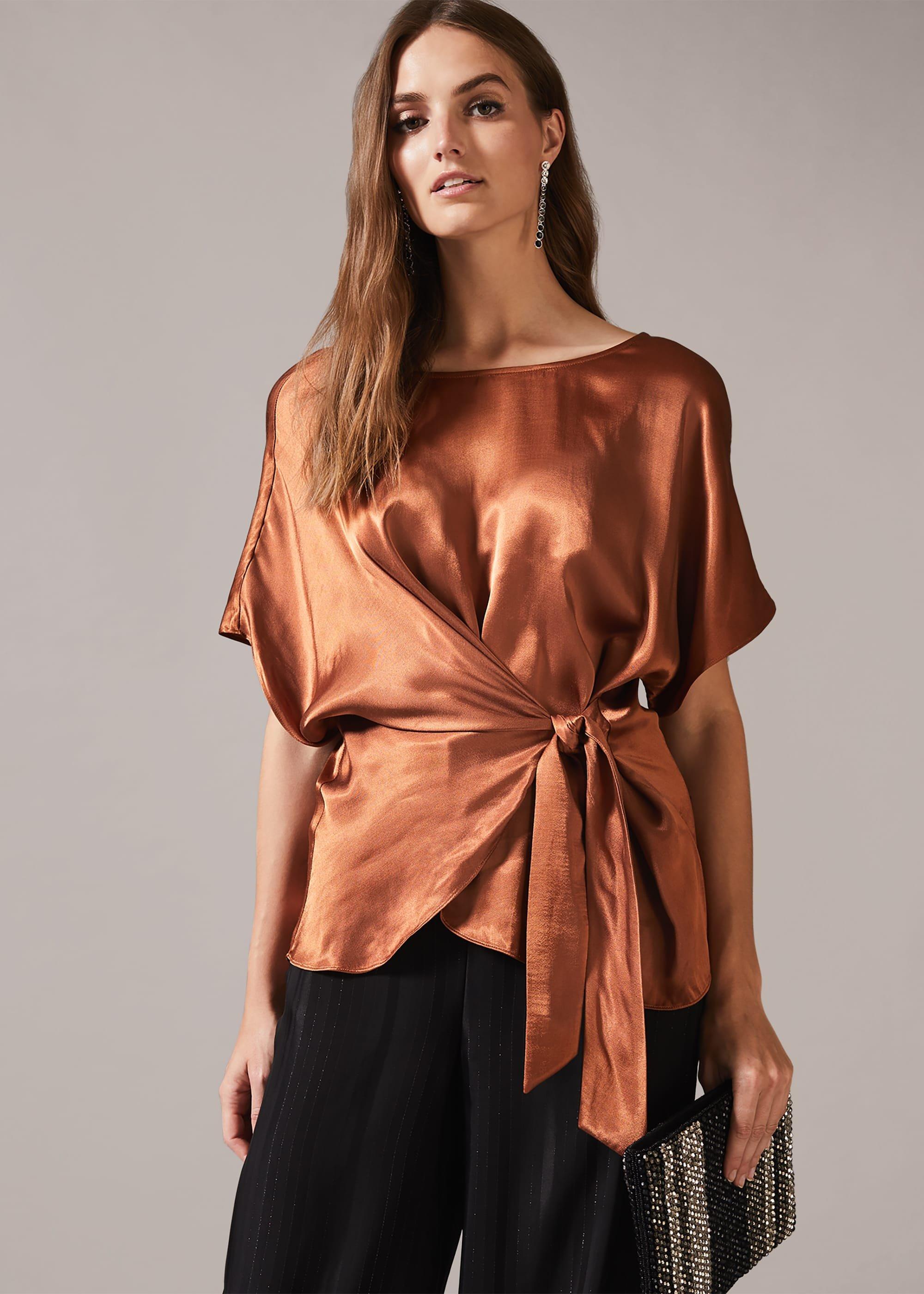 Warna Satin Blouse