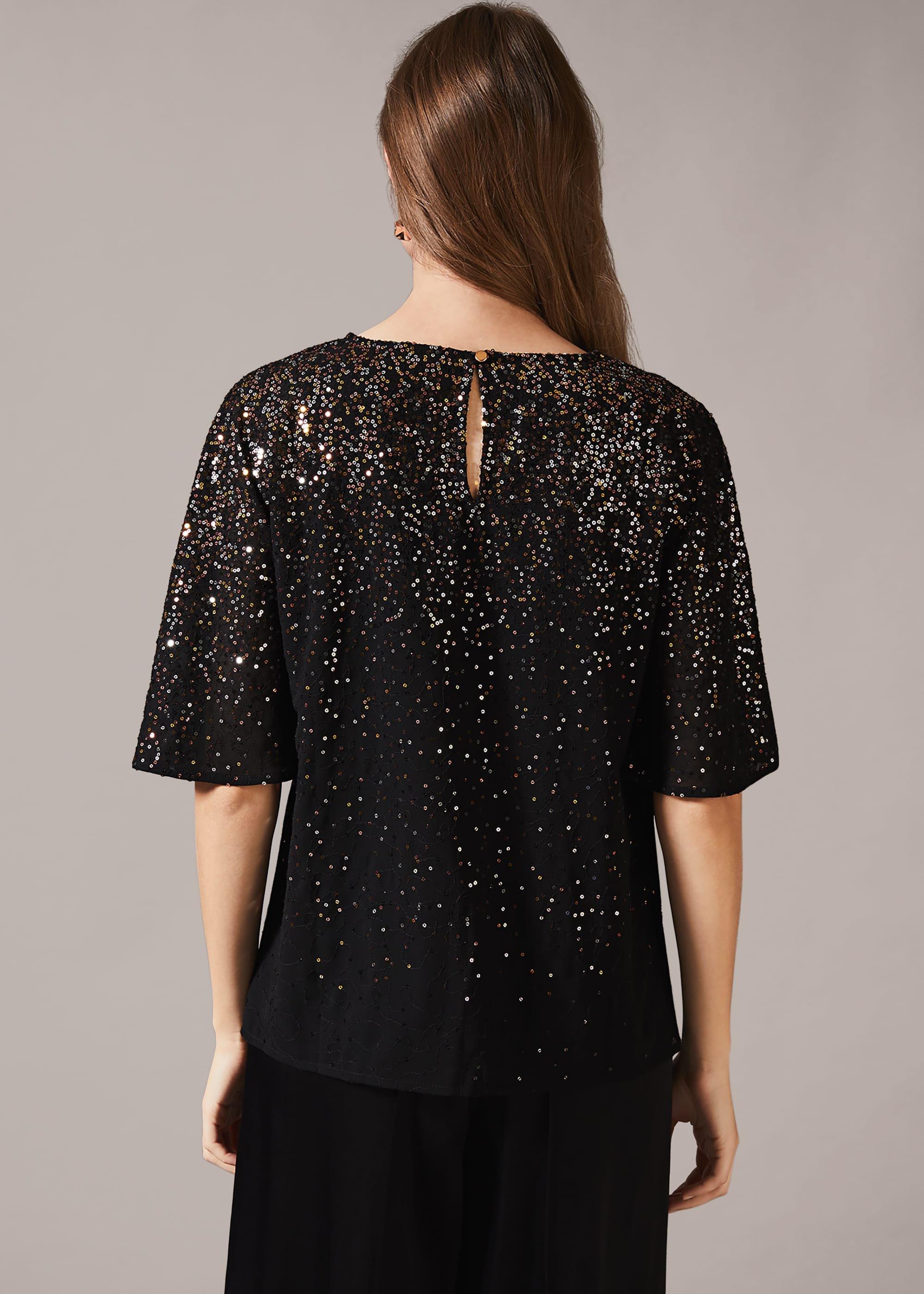 Sequin Sparkle Blouse