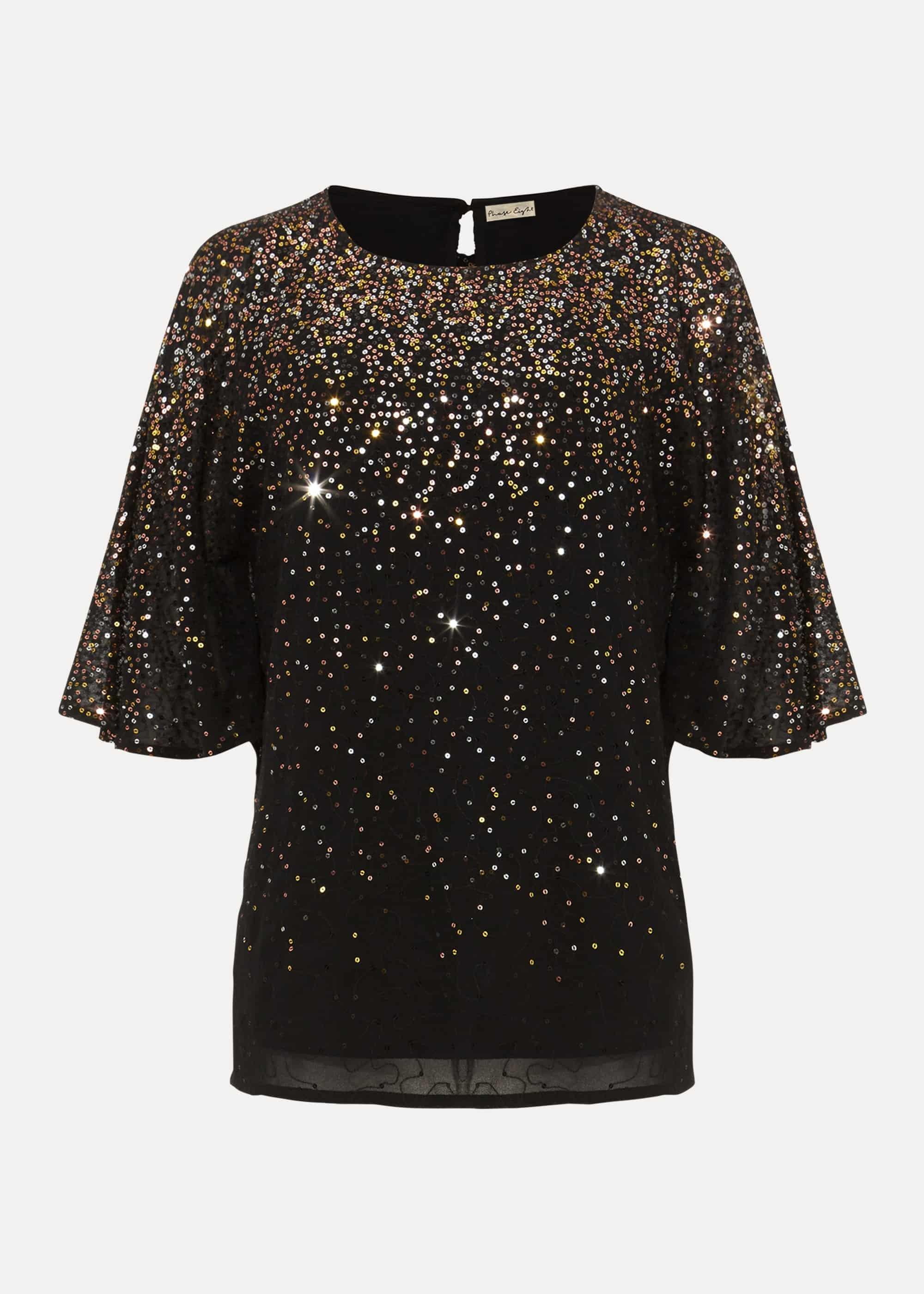 Sequin Sparkle Blouse