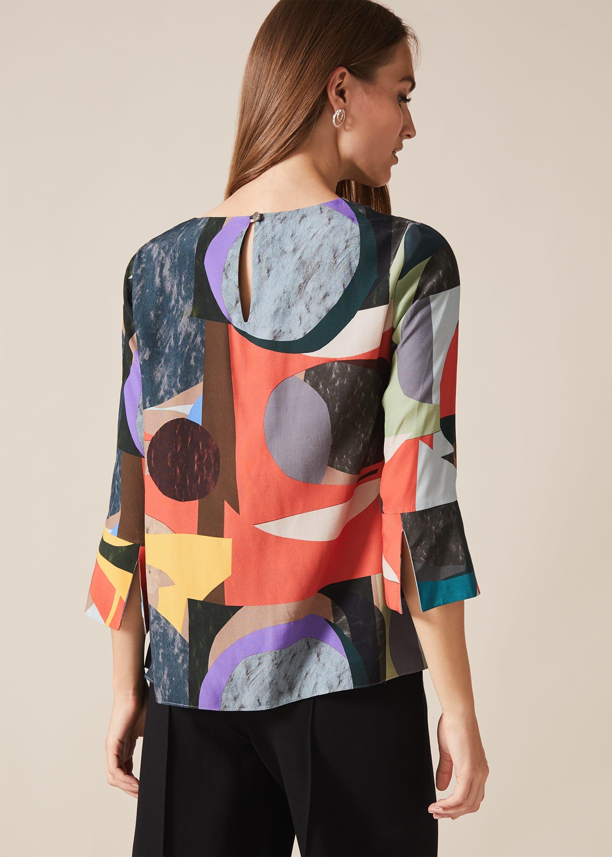 Sevina Print Blouse