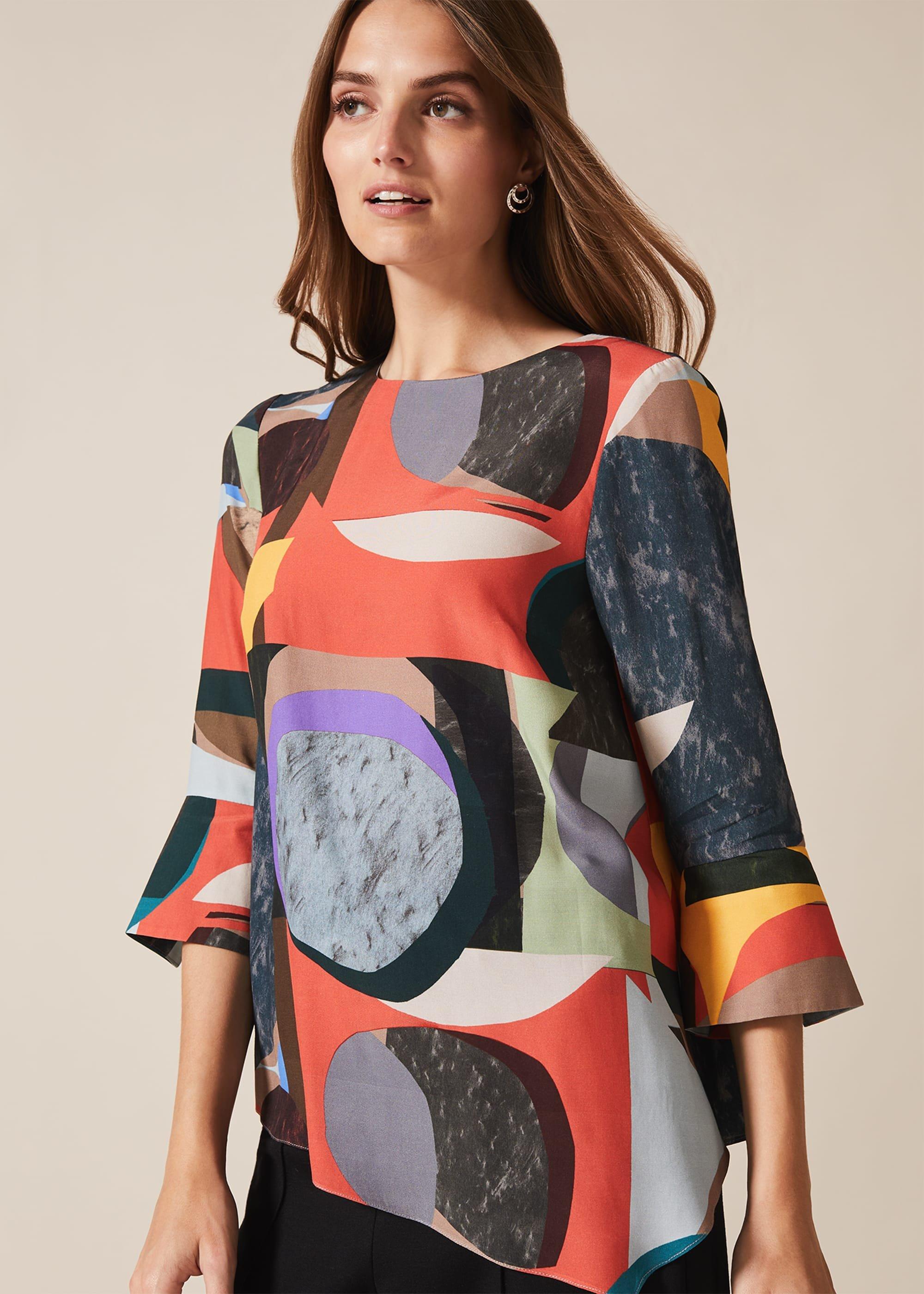 Sevina Print Blouse