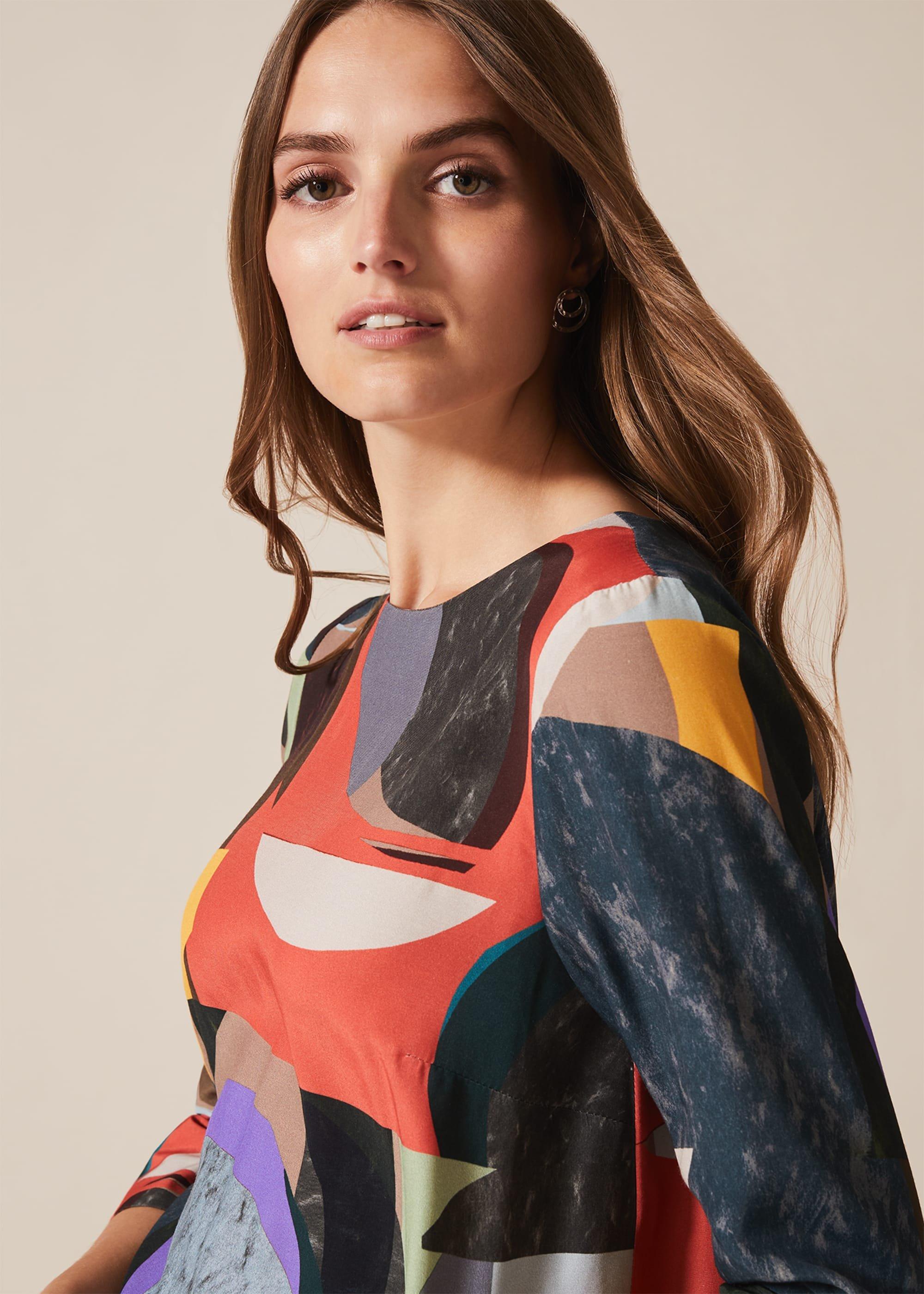 Sevina Print Blouse
