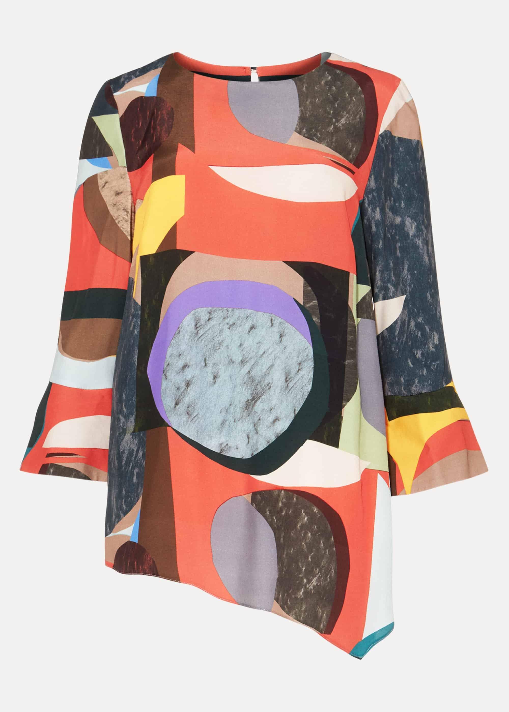Sevina Print Blouse