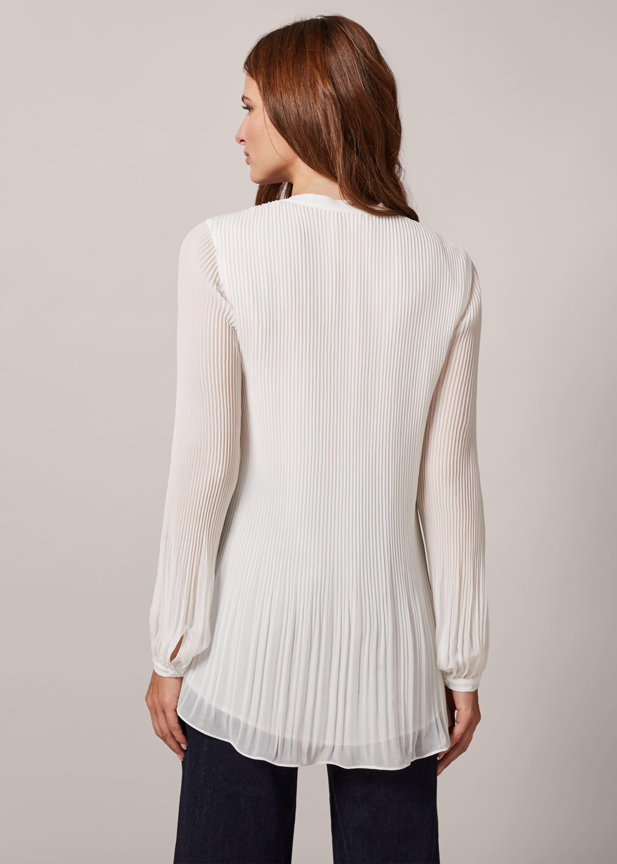 Lily-Beth Tie Pleat Blouse