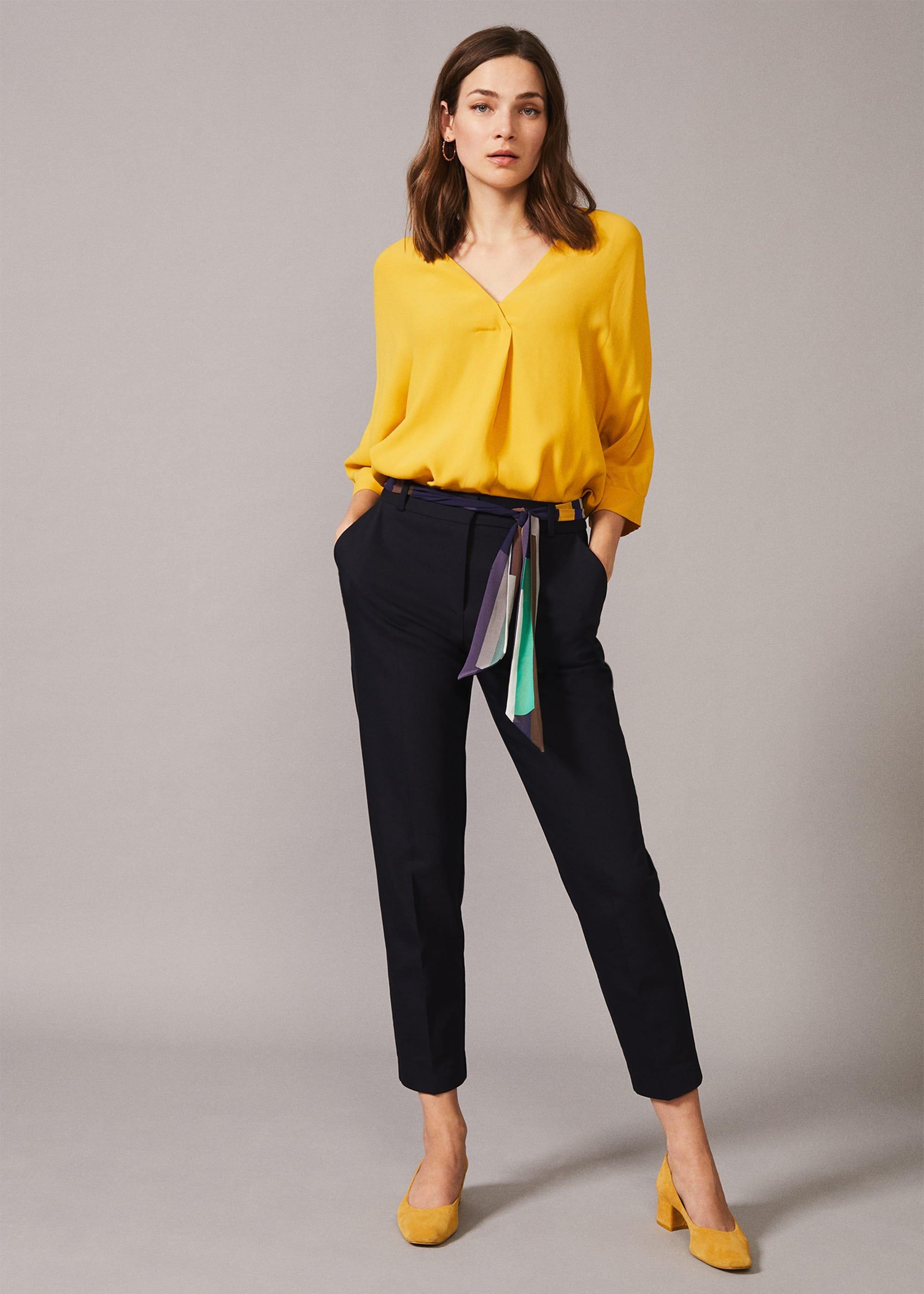 Maurica Fold Front Blouse