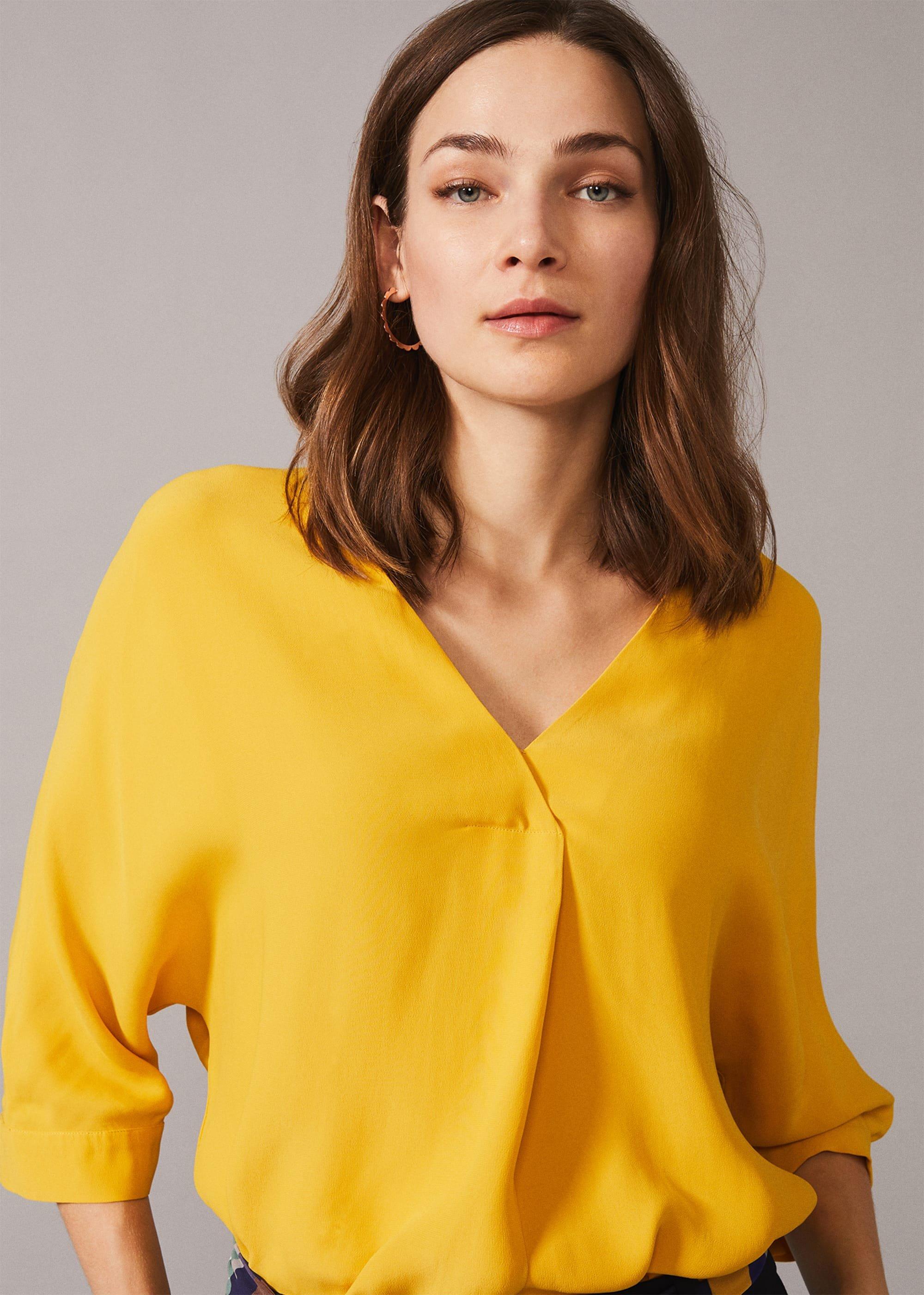 Maurica Fold Front Blouse