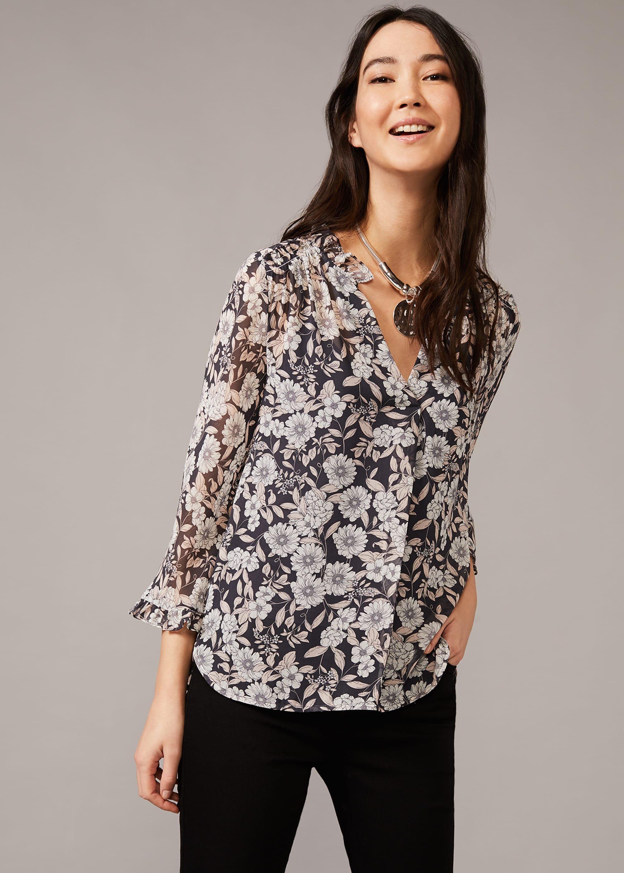 Sassie Daisy Chiffon Blouse