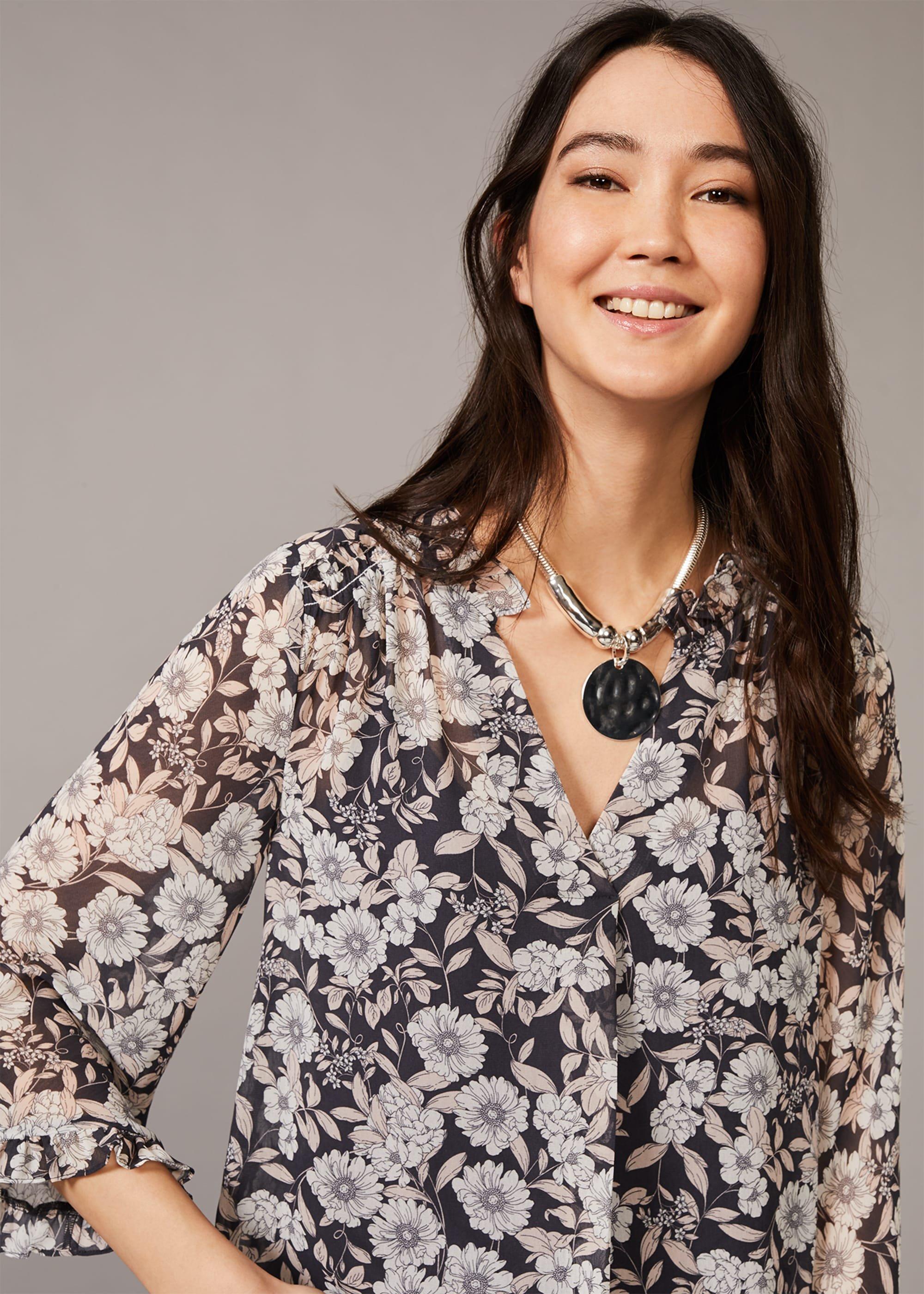 Sassie Daisy Chiffon Blouse