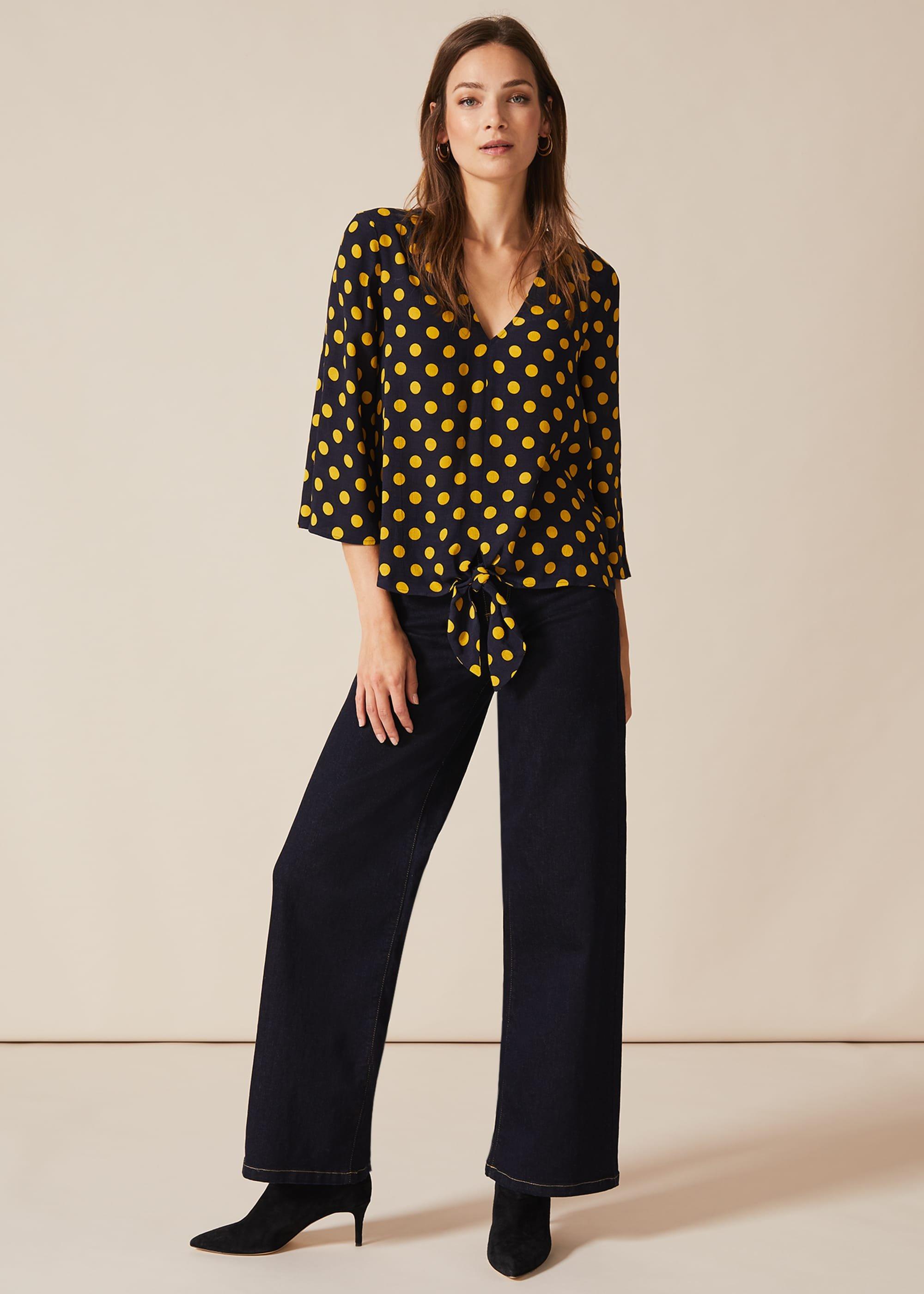 Marilyn Spot Blouse
