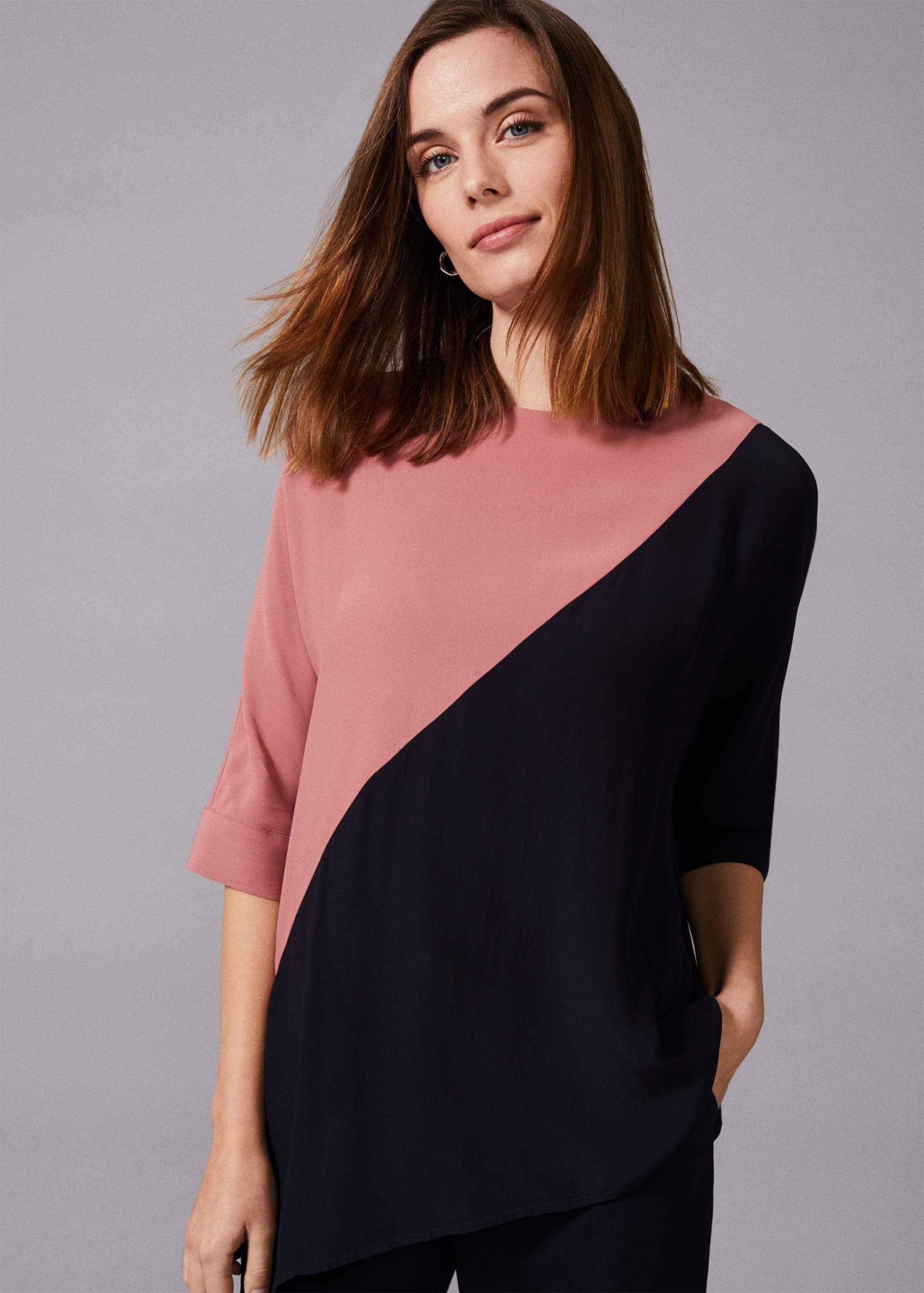 Gilly Colourblock Blouse
