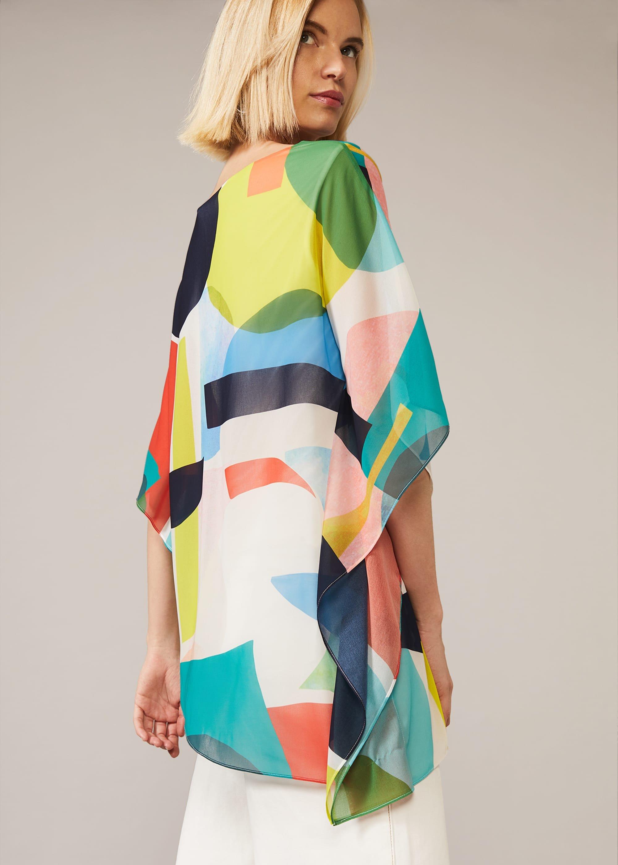 Ida Abstract Print Blouse