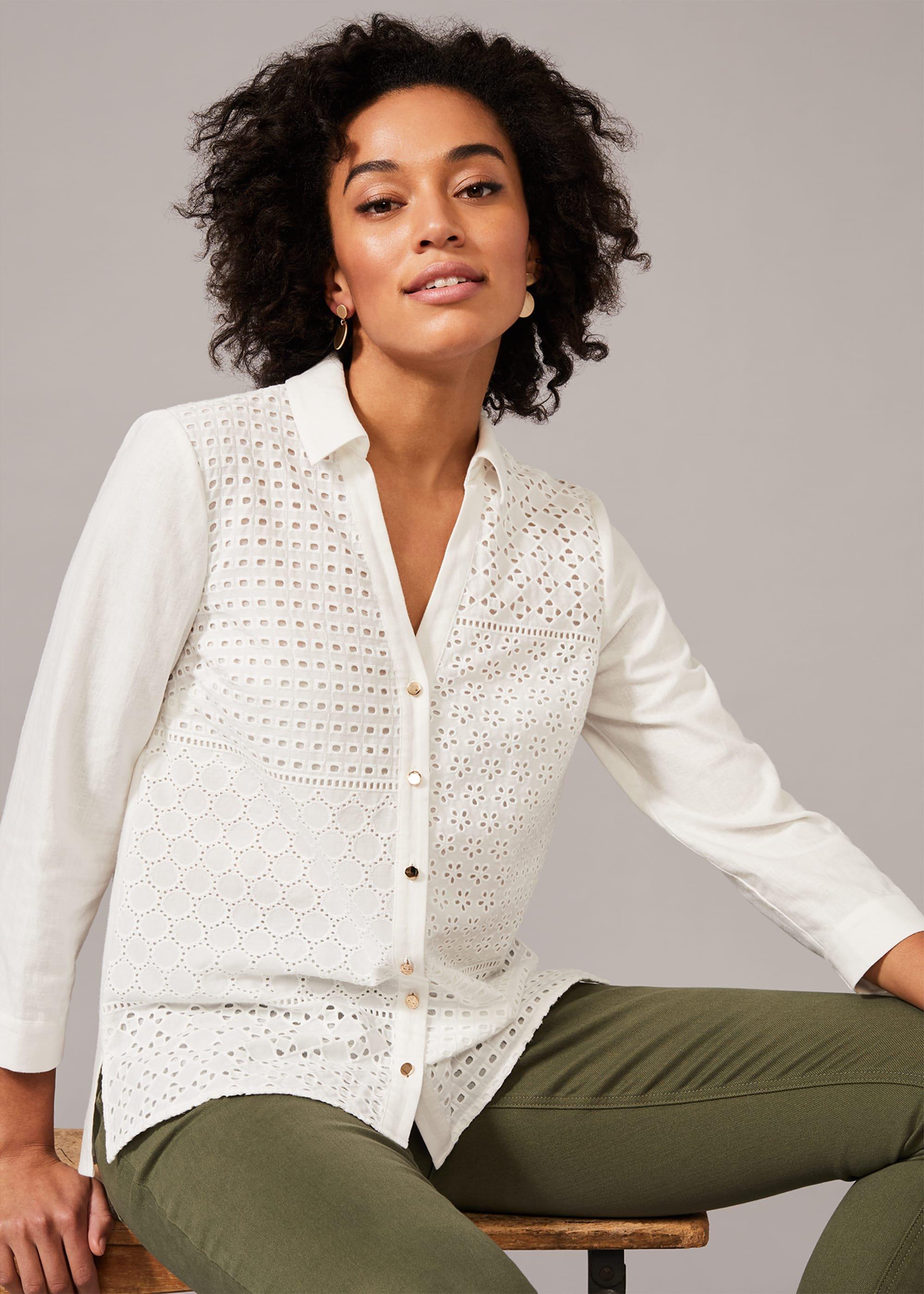 Lyka Broderie Shirt