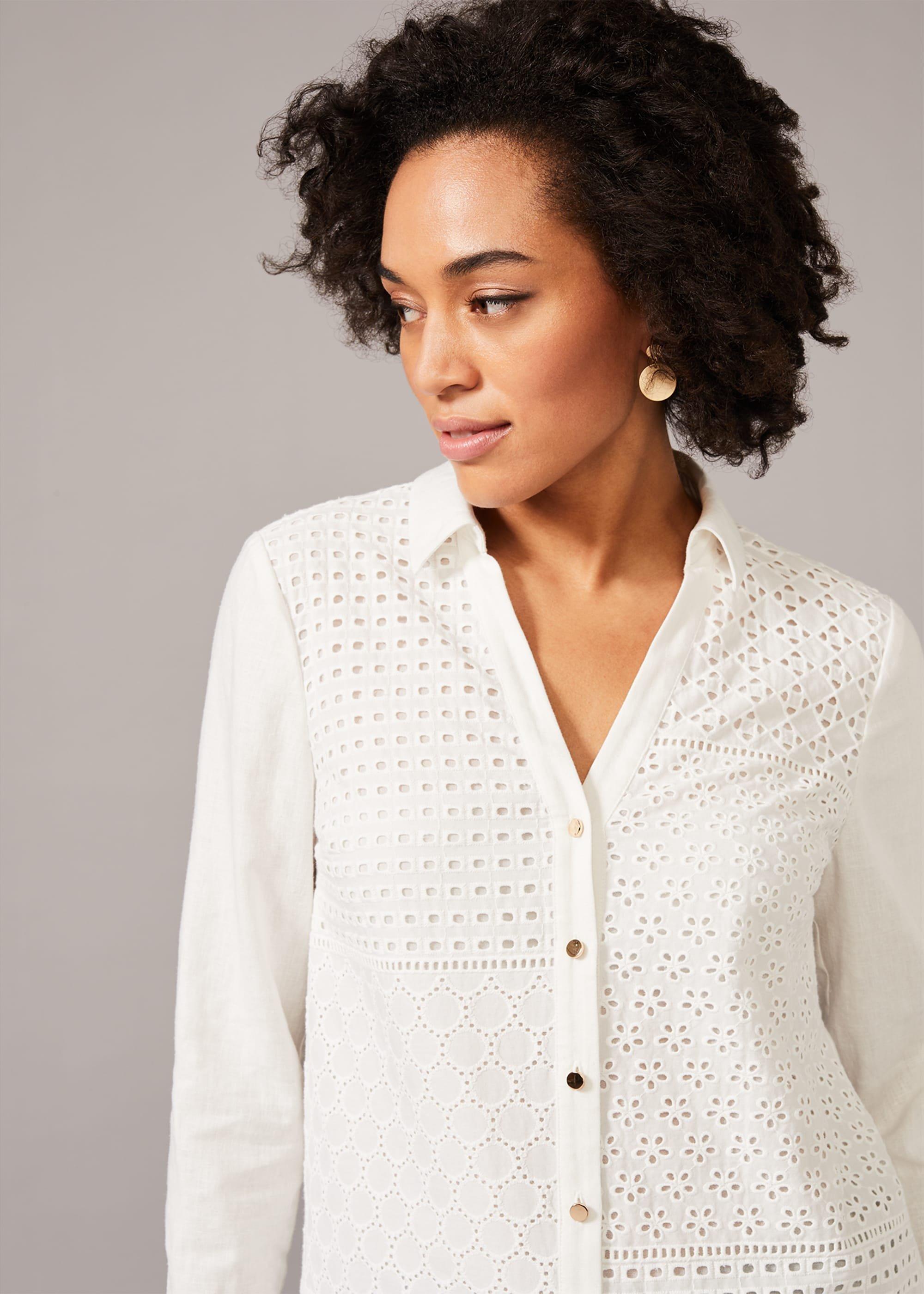 Lyka Broderie Shirt