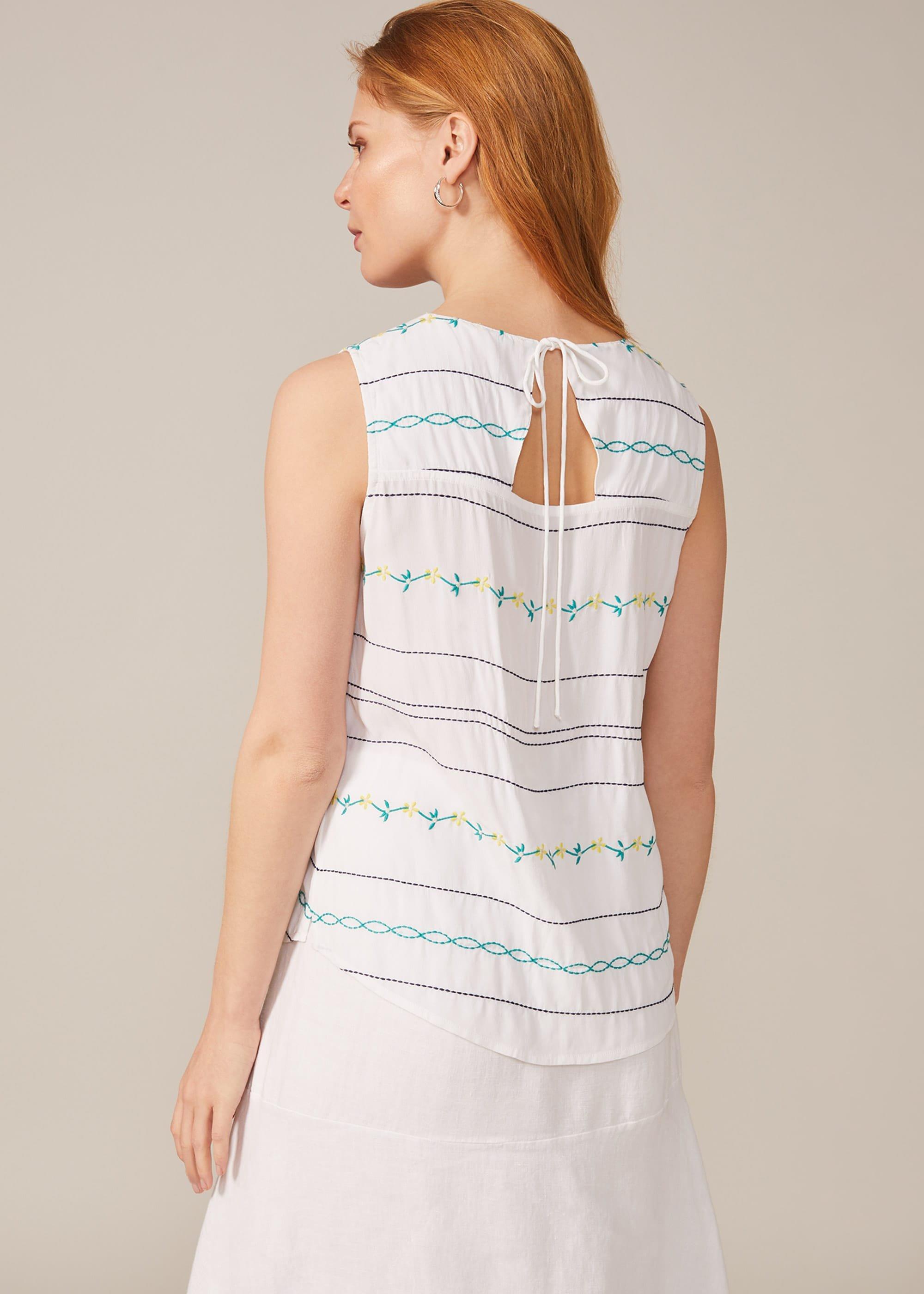 Floral Embroidered Blouse