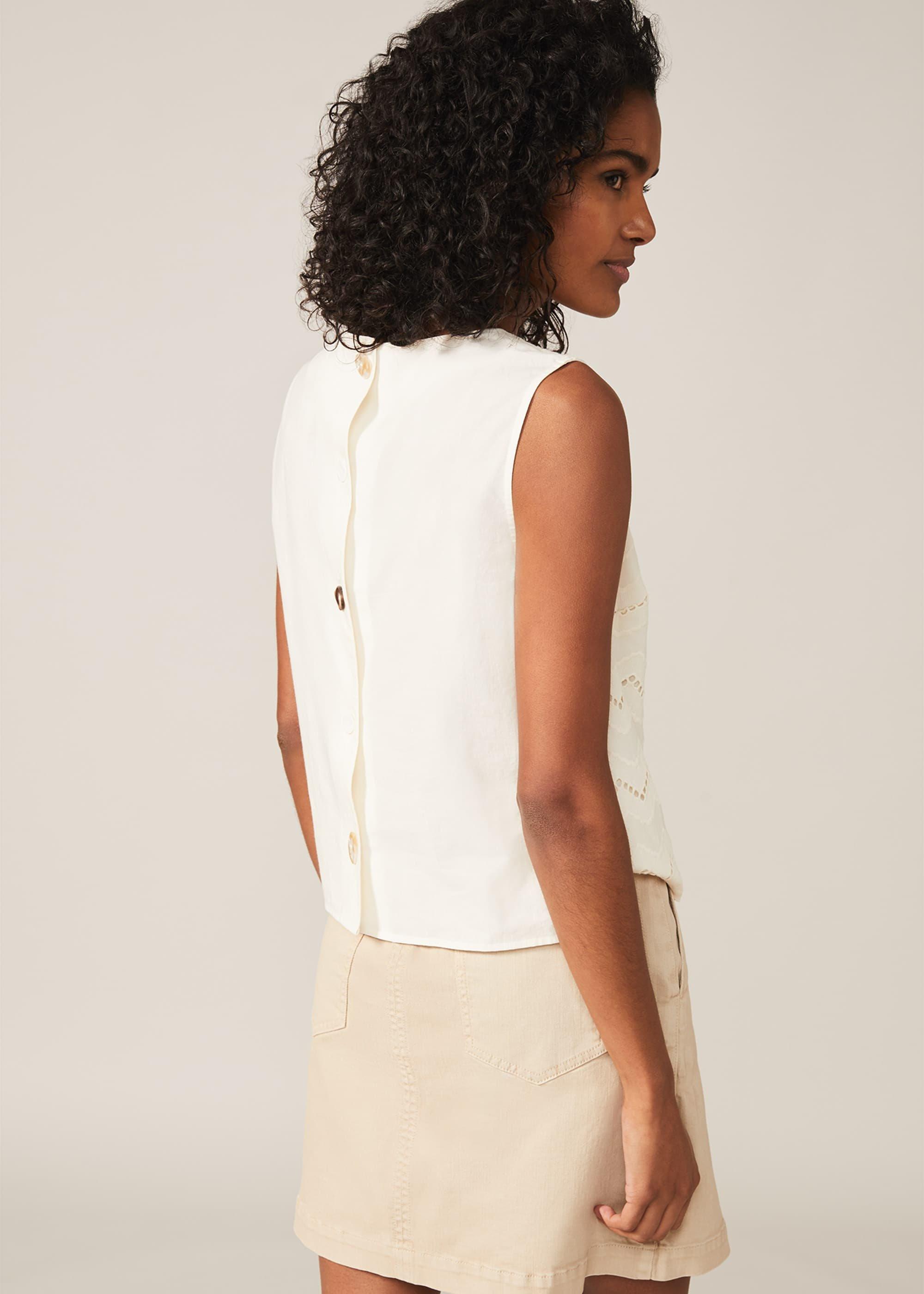 Sabel Broderie Anglaise Blouse