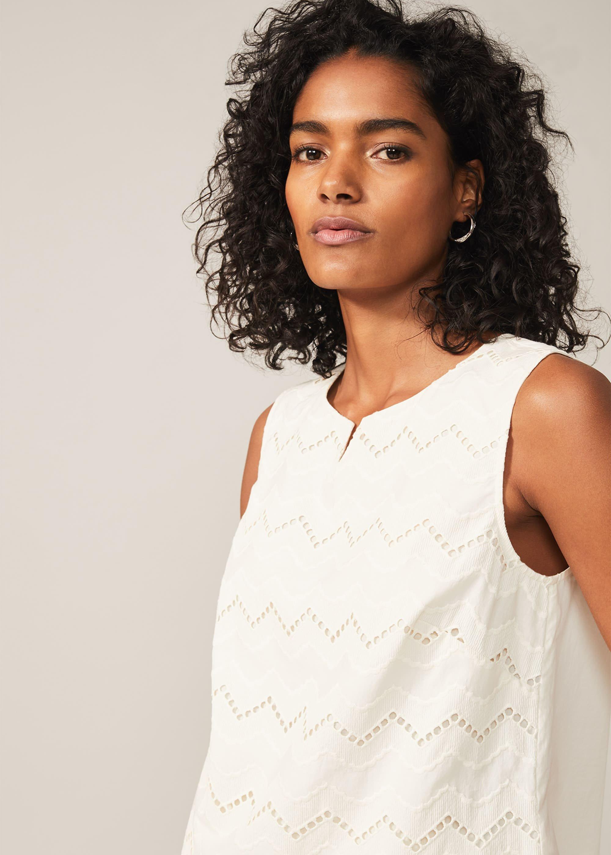 Sabel Broderie Anglaise Blouse