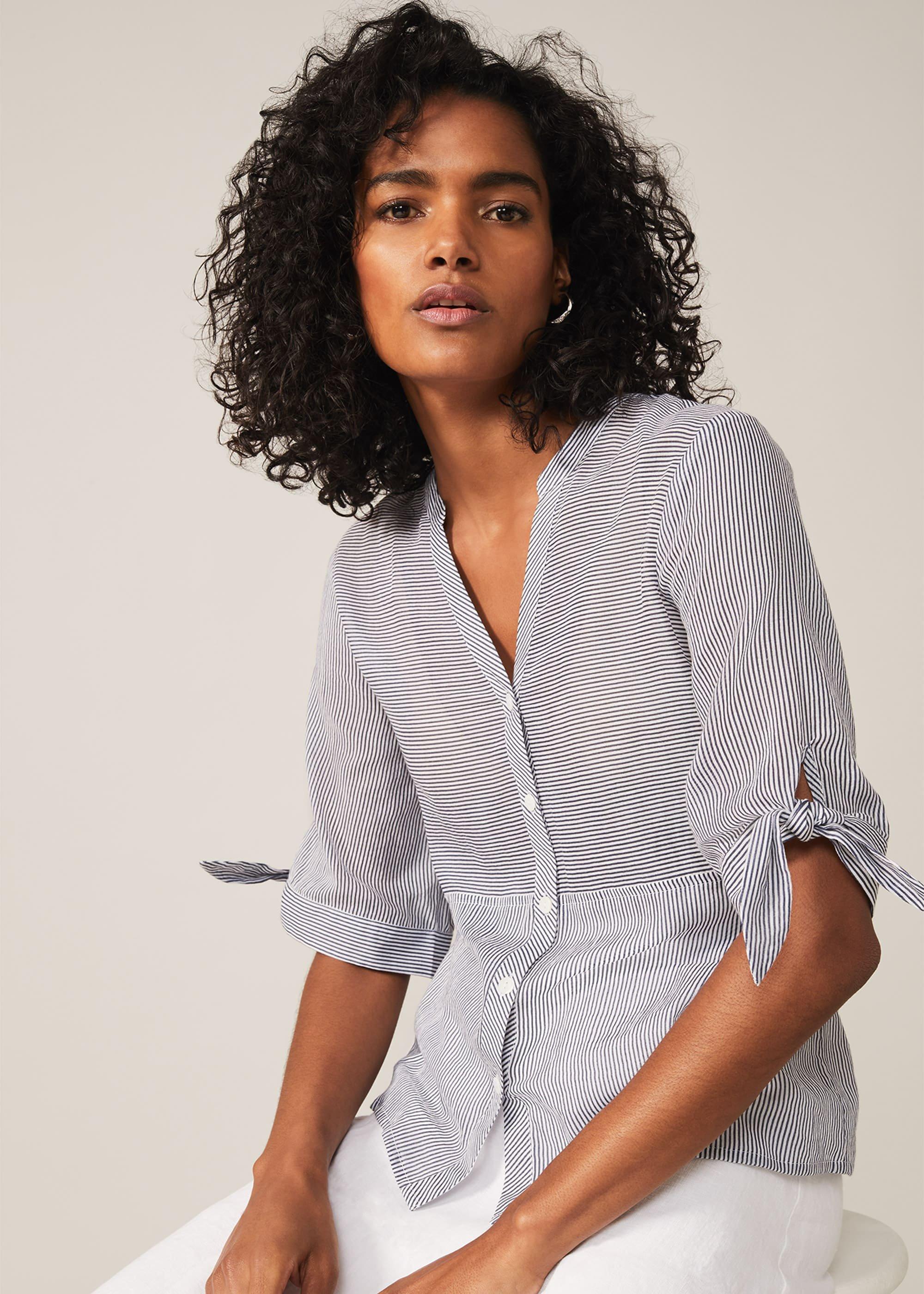 Deya Stripe Blouse