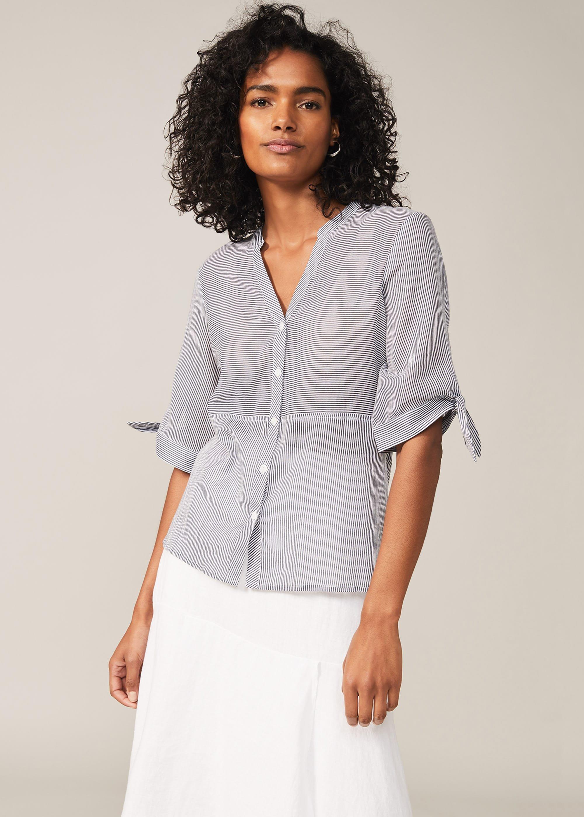 Deya Stripe Blouse