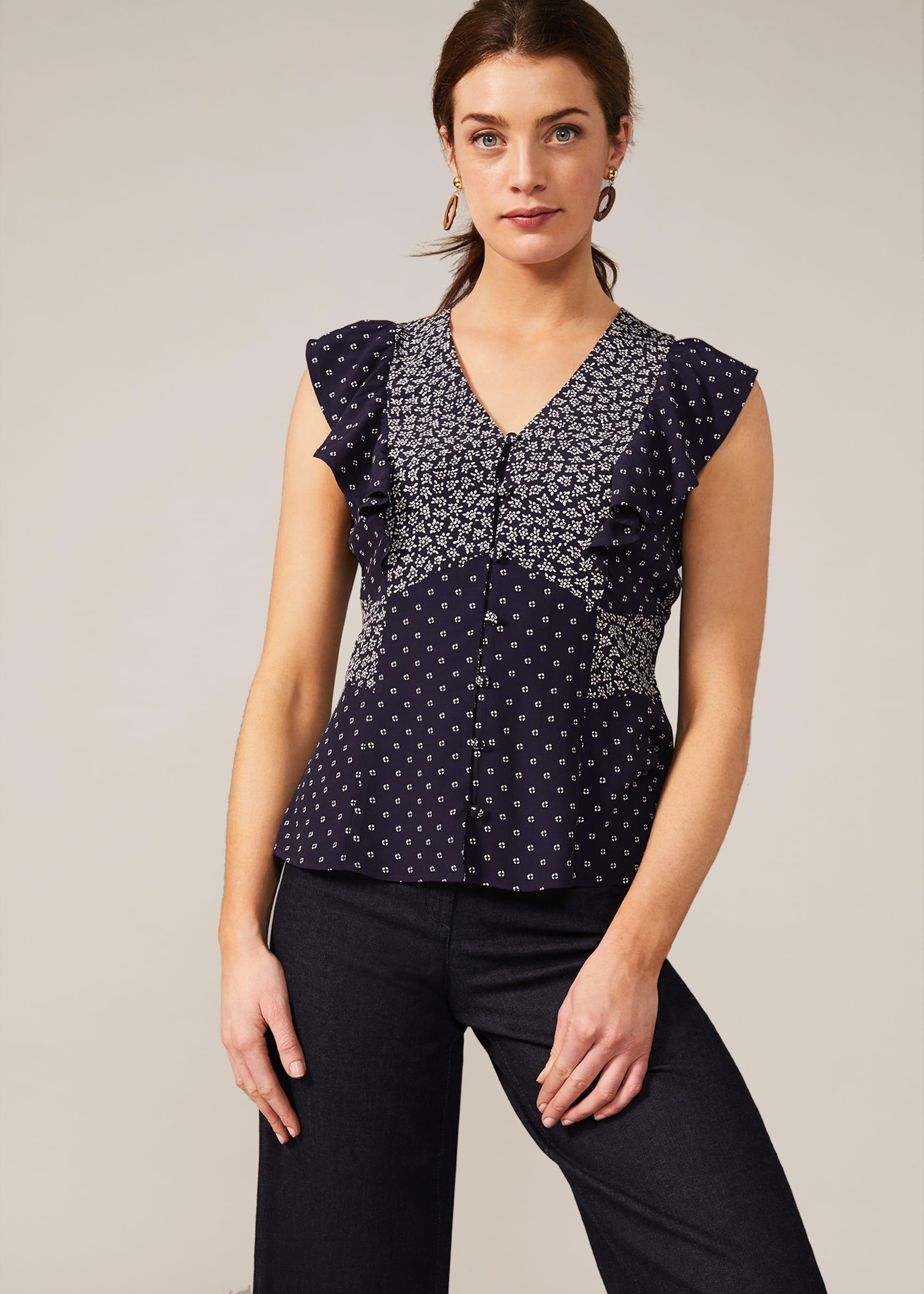 Riva Ditsy Floral Blouse