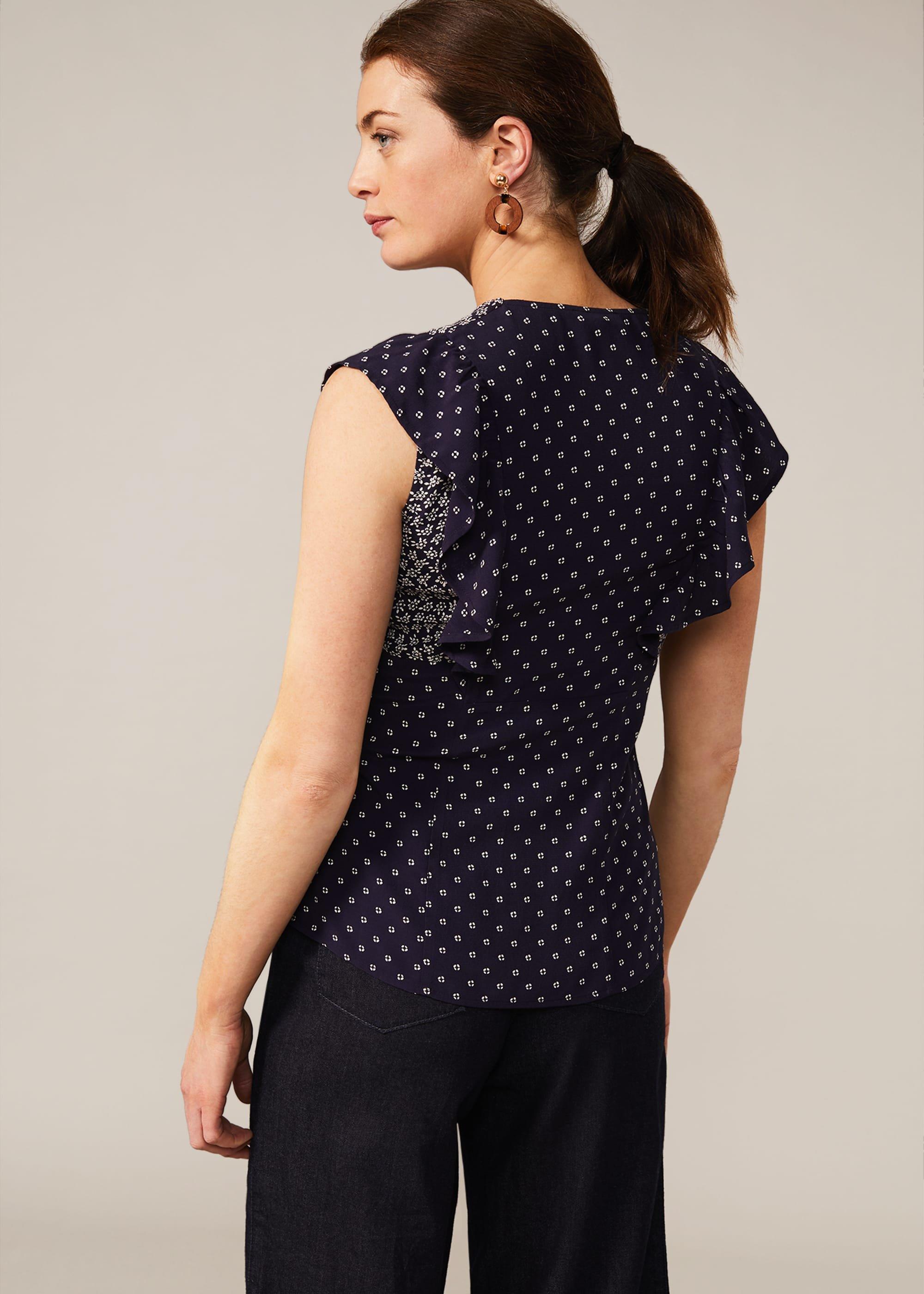 Riva Ditsy Floral Blouse