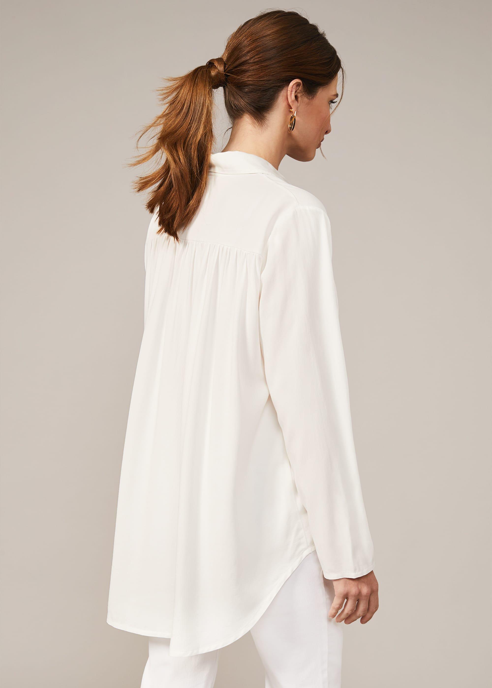 Evrim Gathered Detail Shirt