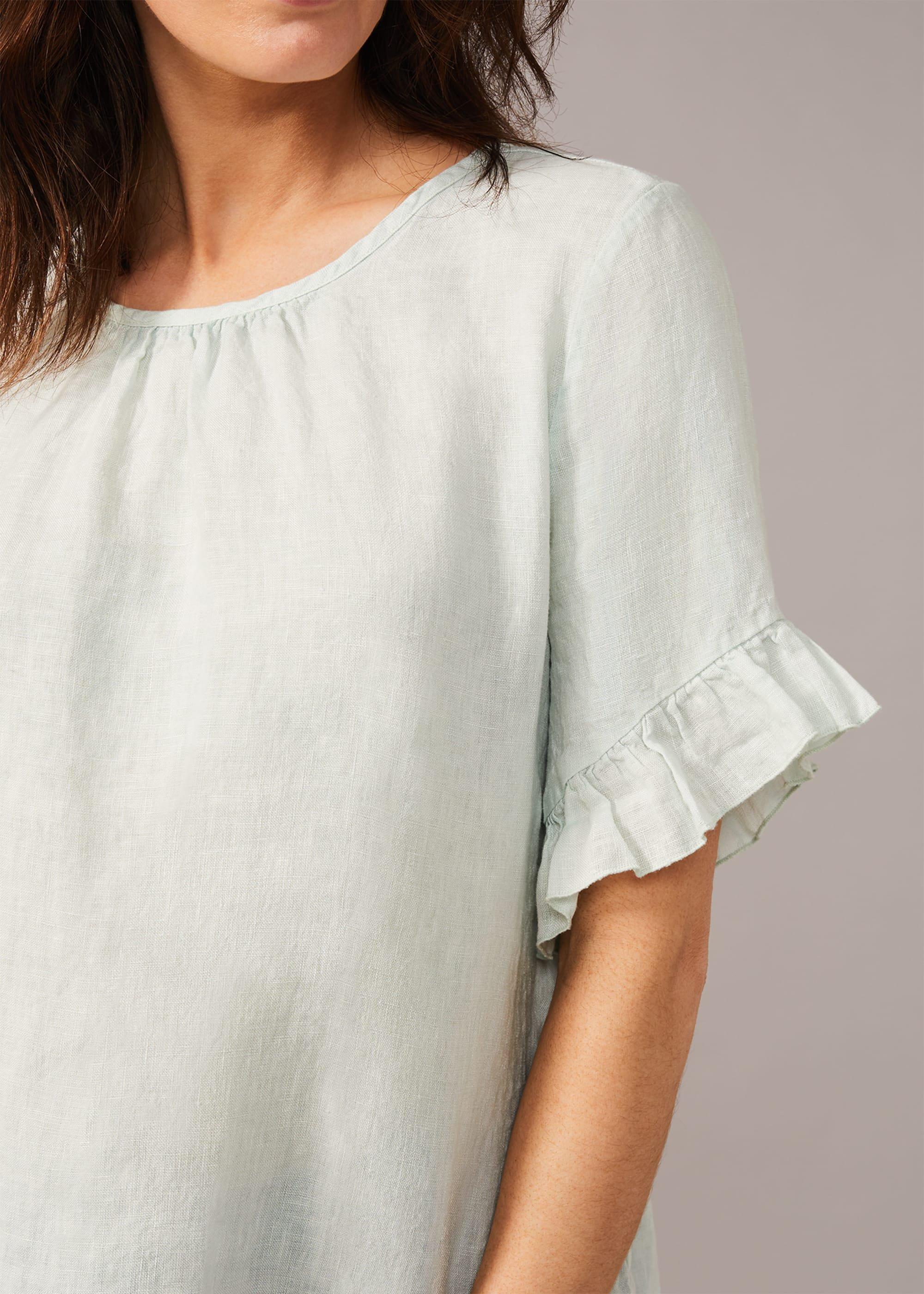 Celeyst Linen Blouse
