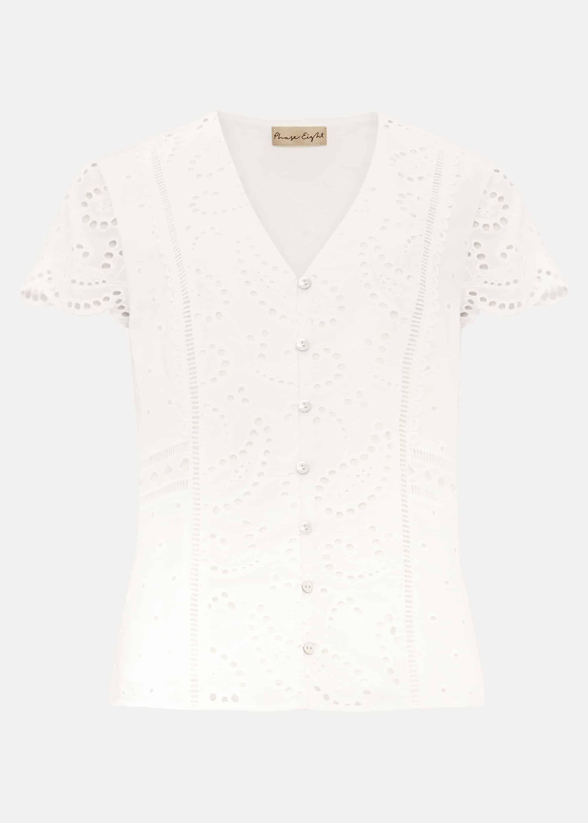 Lula Paisley Broderie Anglaise Blouse