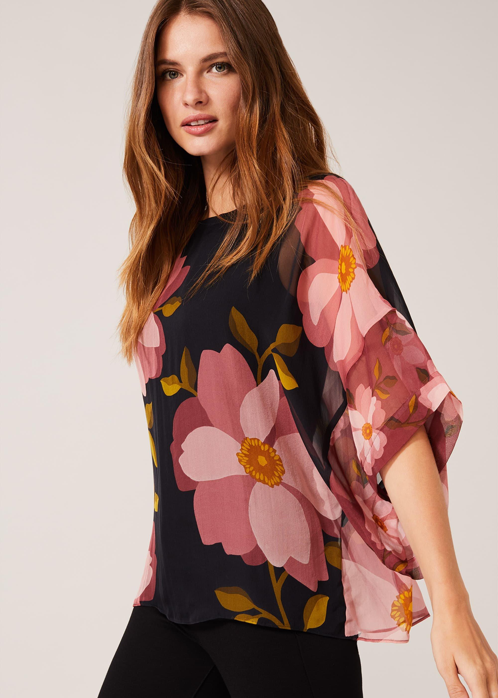 Anemone Silk Blouse