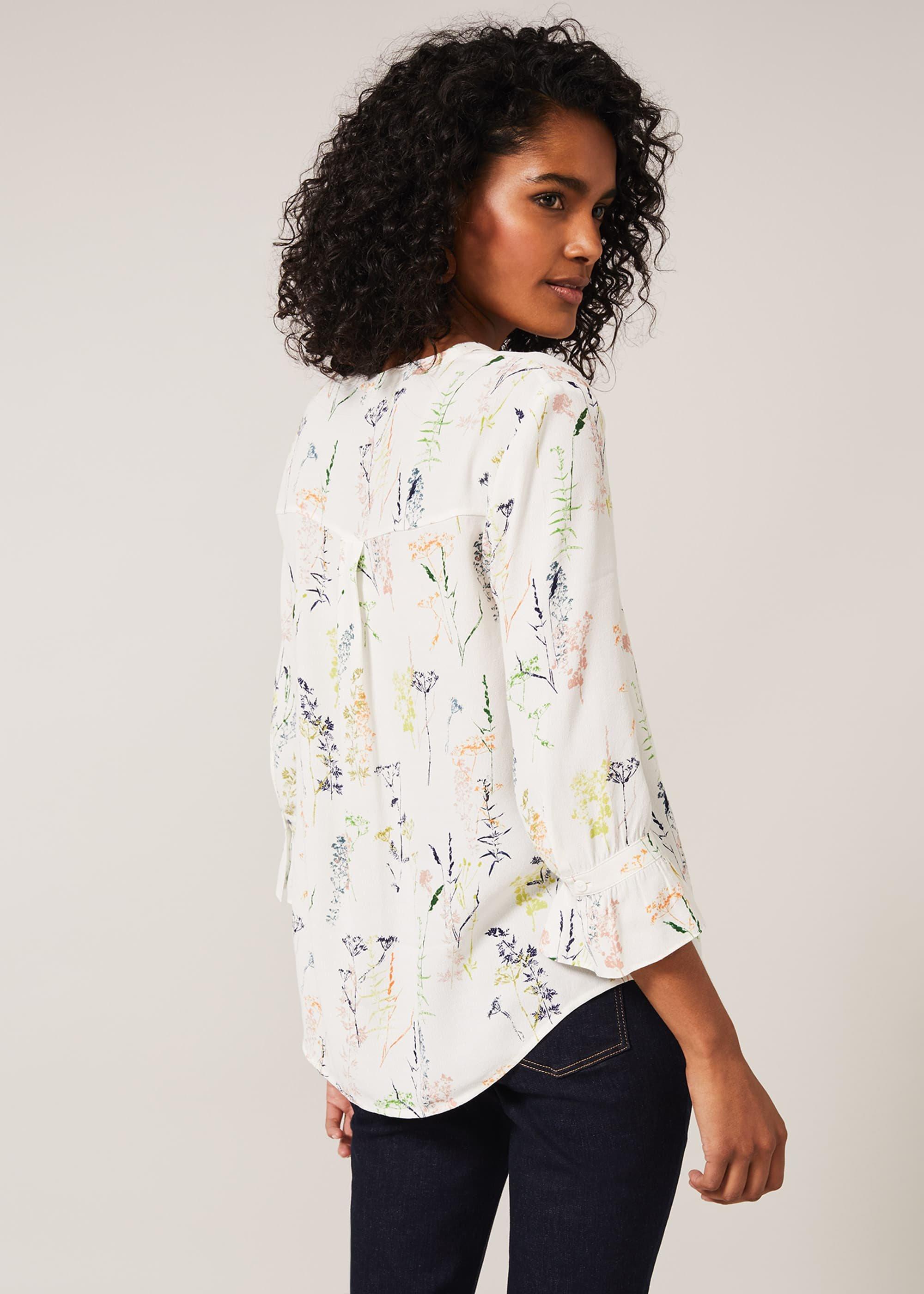 Katie Sprig Print Blouse