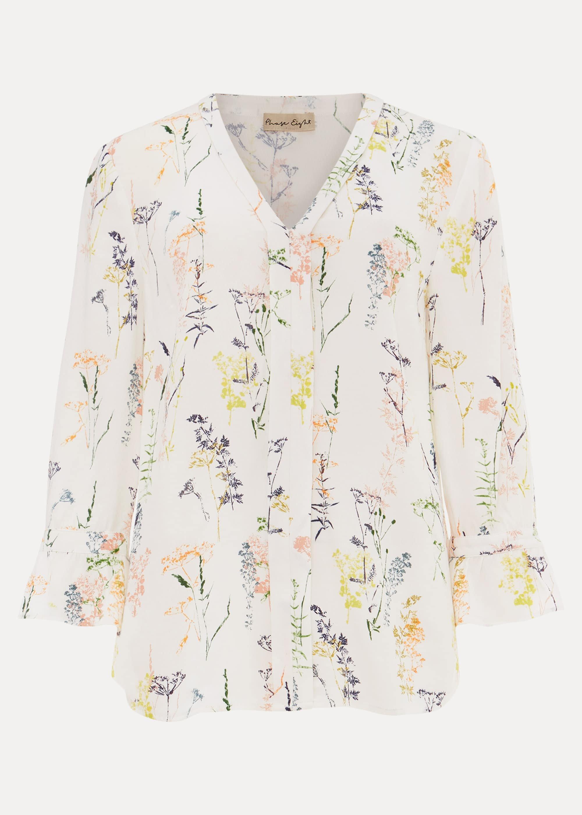 Katie Sprig Print Blouse