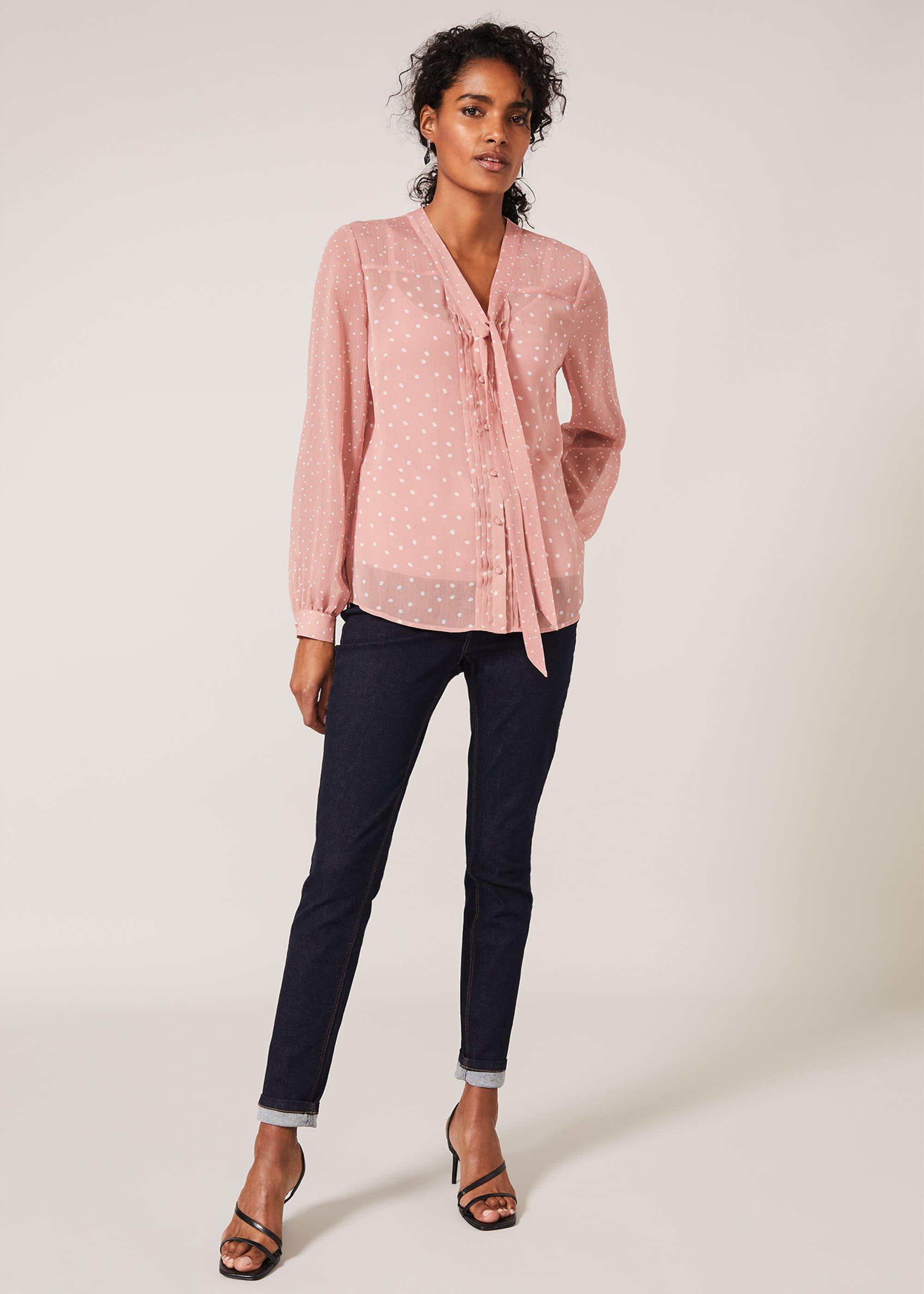 Eleanor Spot Blouse