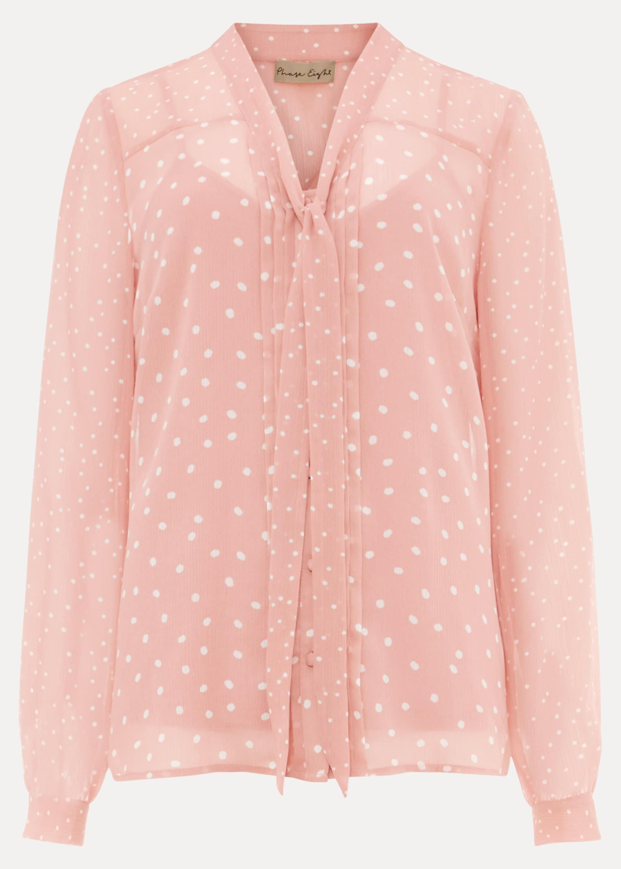 Eleanor Spot Blouse