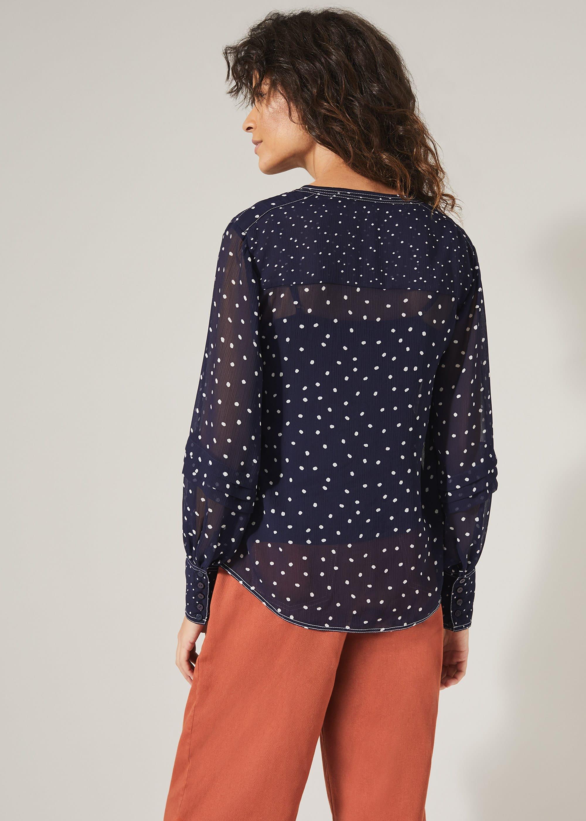 Elea Spot Blouse