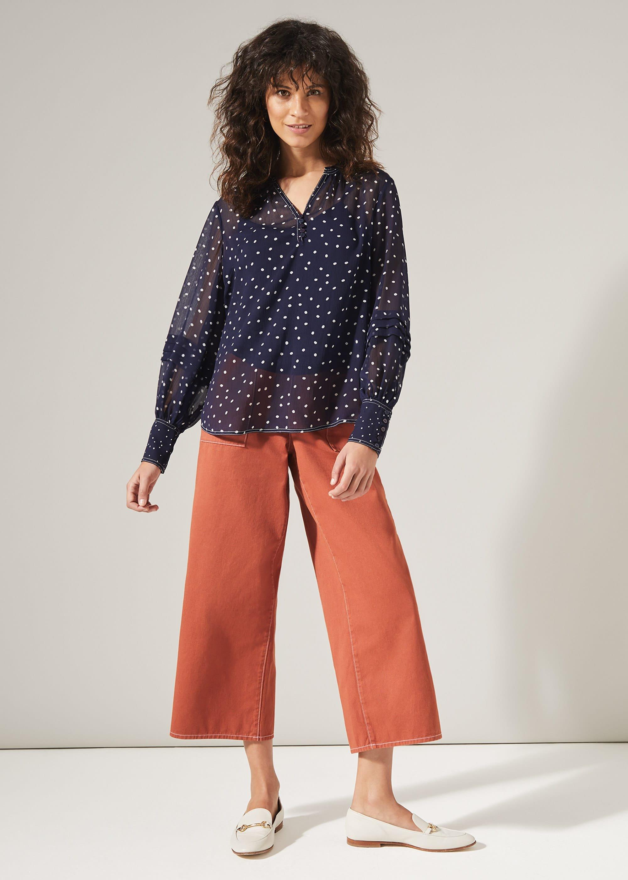 Elea Spot Blouse