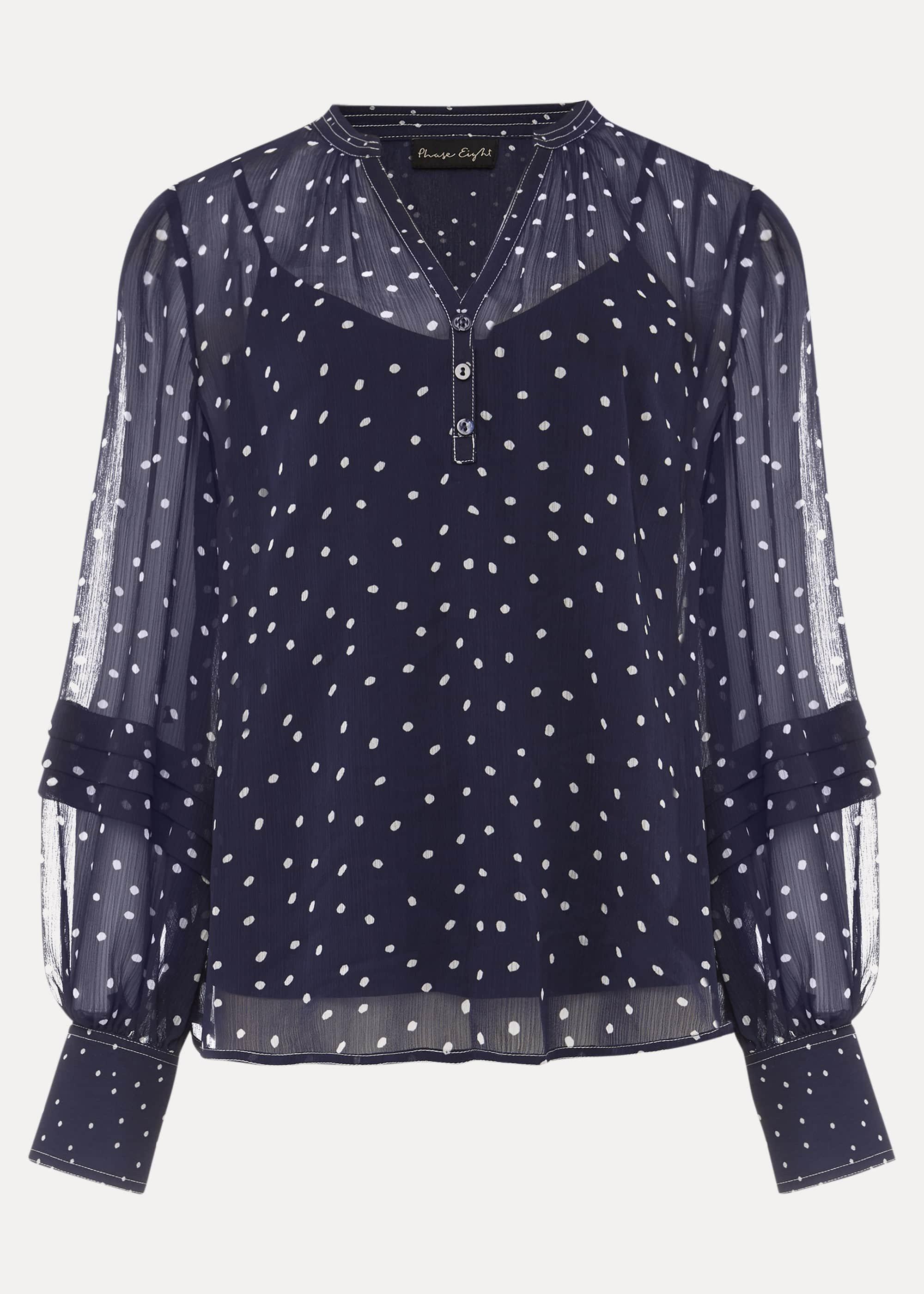 Elea Spot Blouse