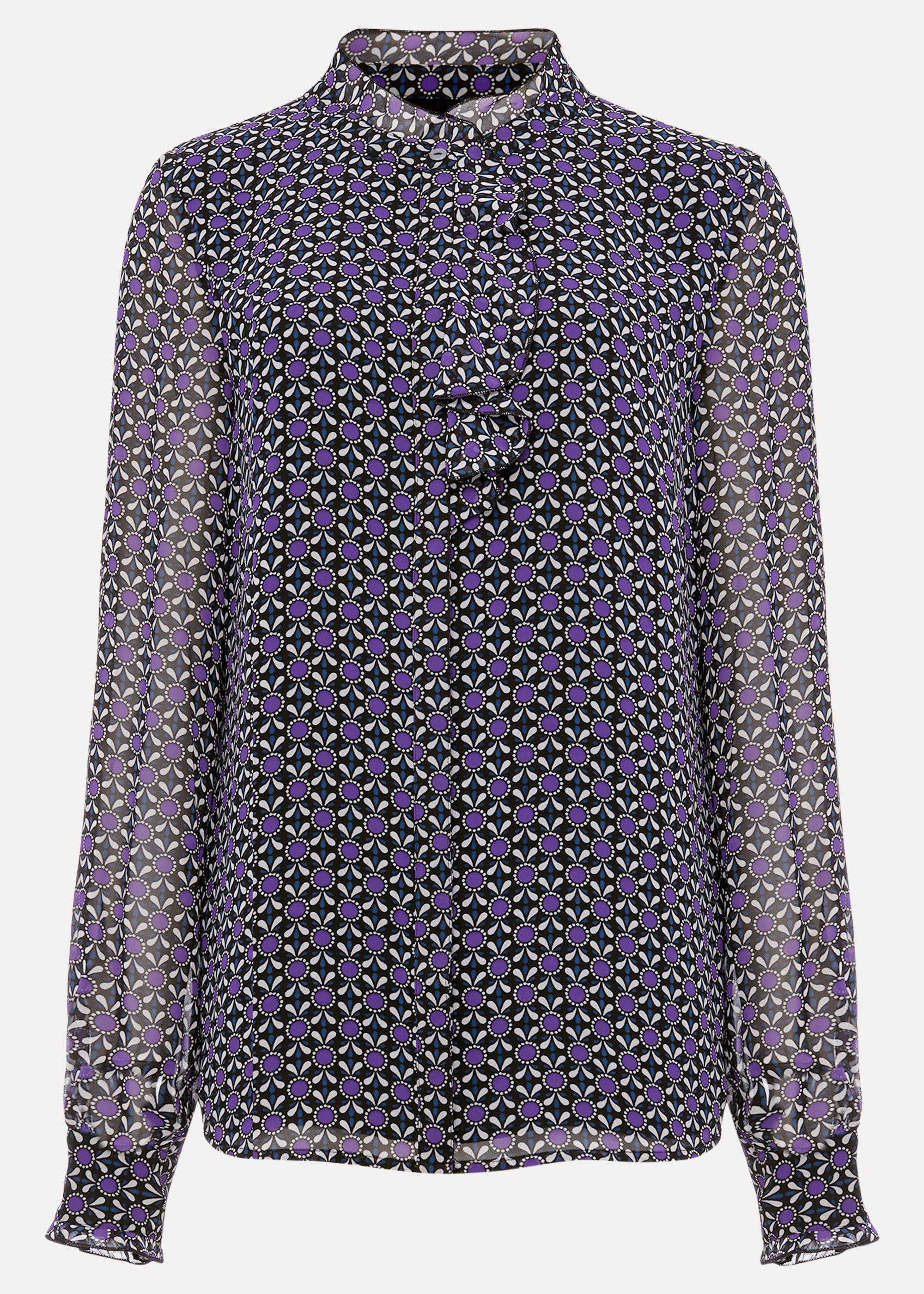 Beatrice Geo Print Blouse