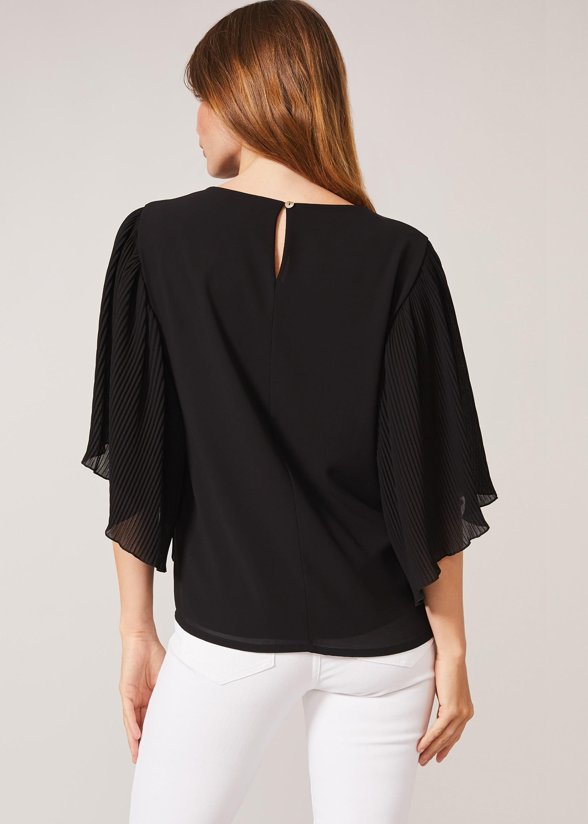 Paige Pleat Sleeve Blouse