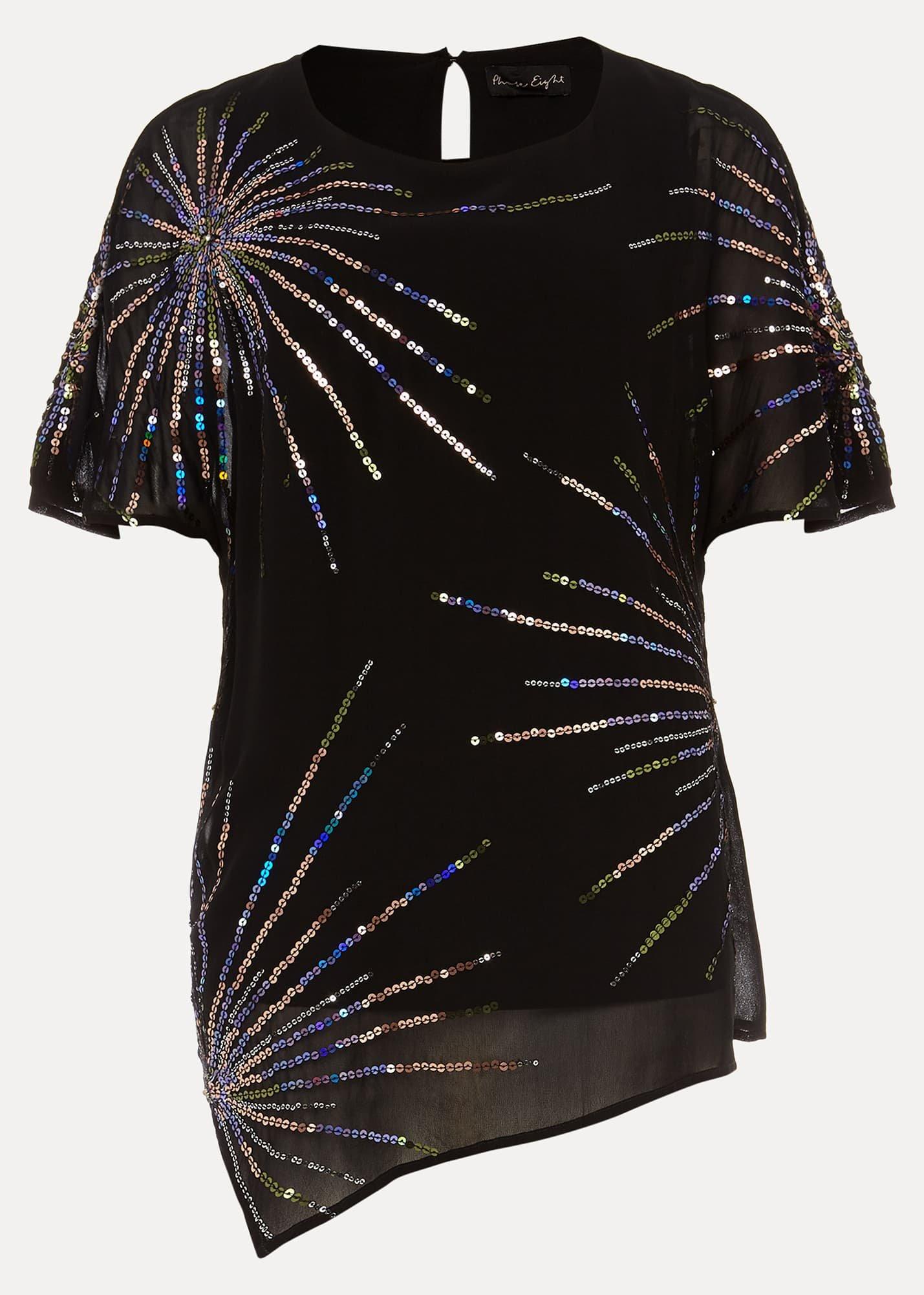 Starburst Sequin Blouse