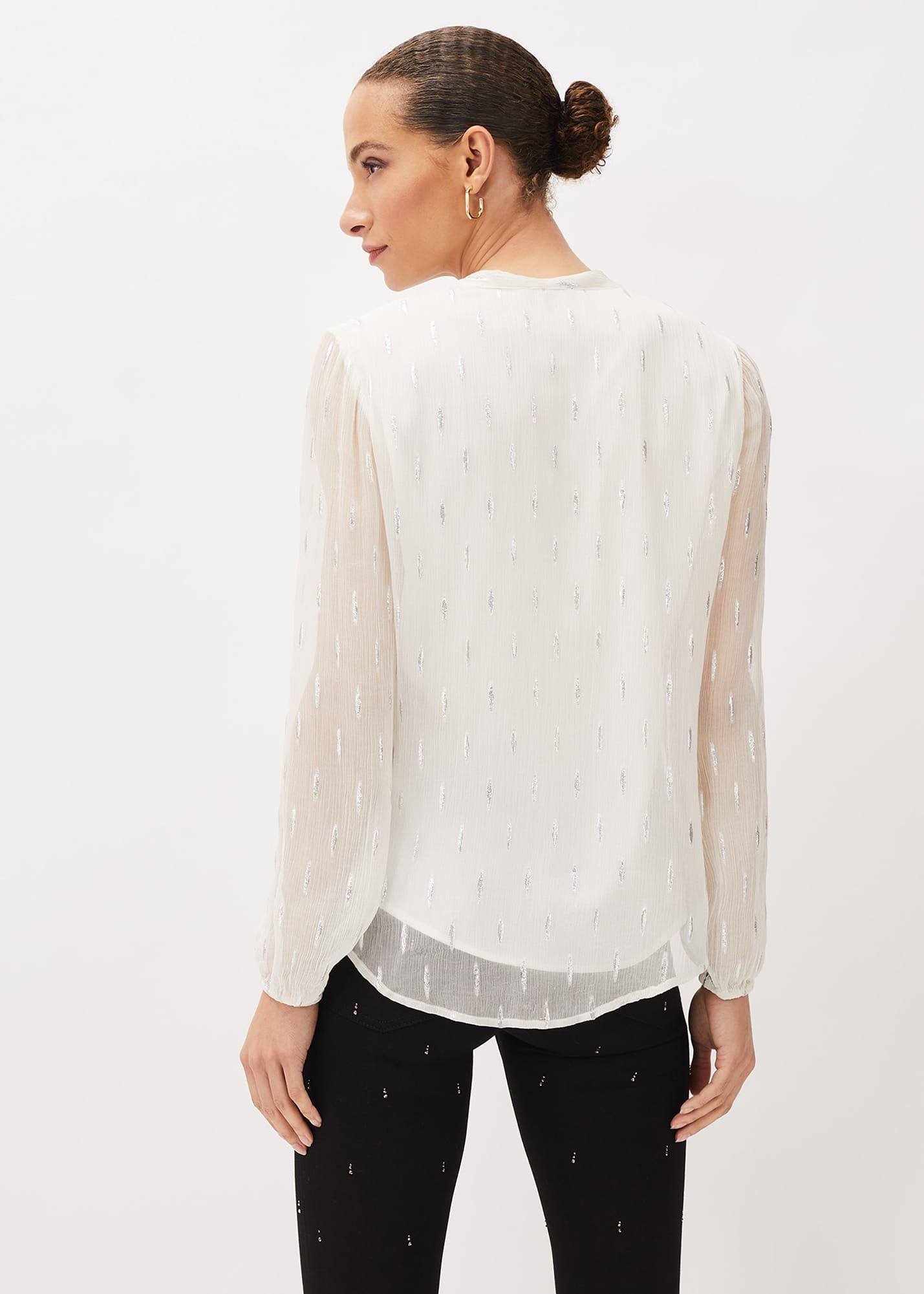 Delila Shimmer Blouse