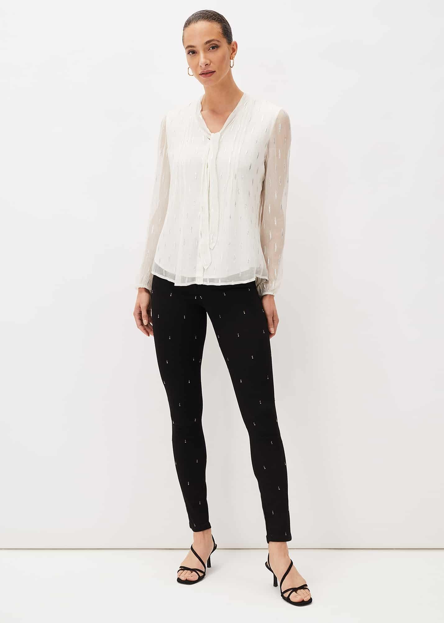 Delila Shimmer Blouse